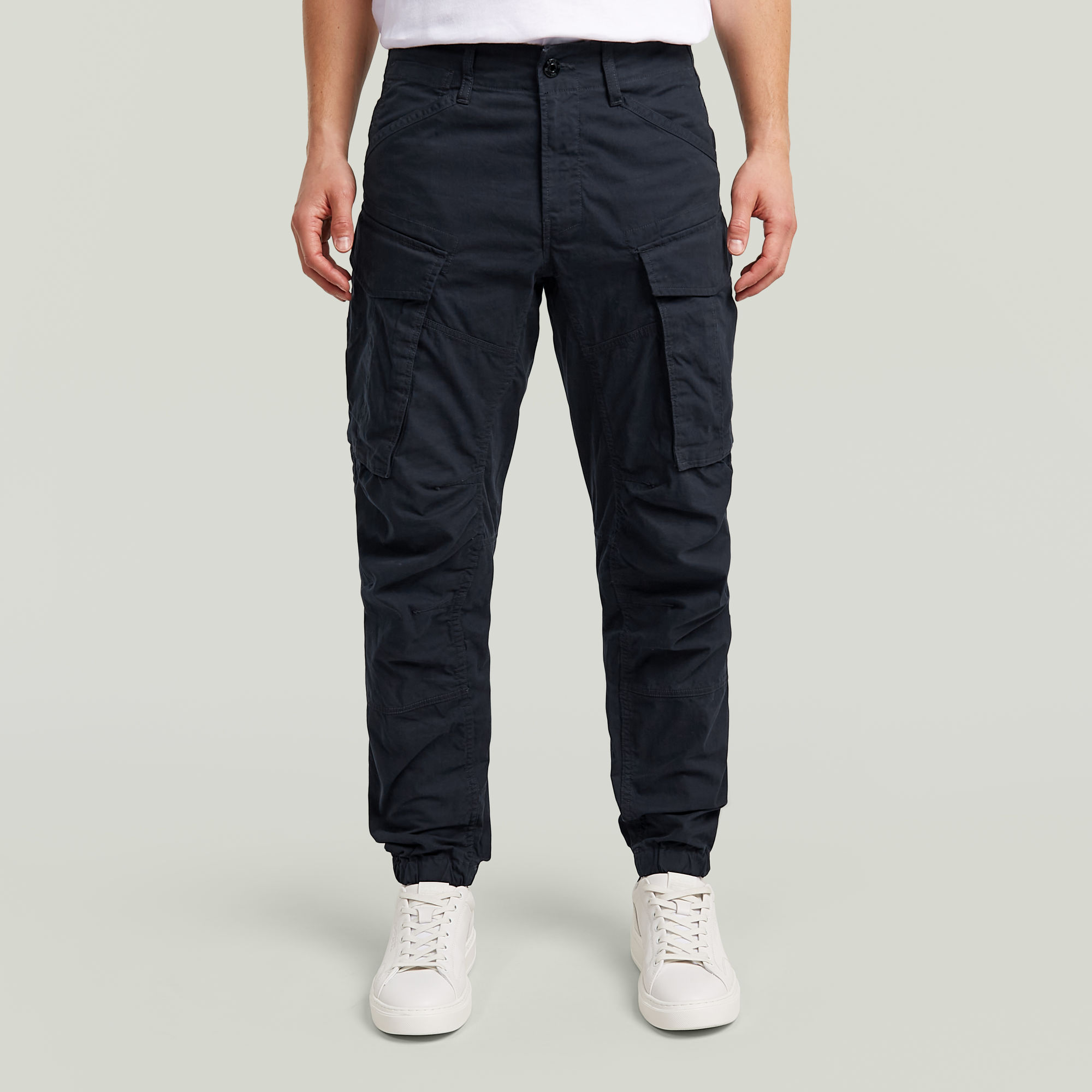 

Cargo Broek 3D Regular Tapered Cuffed - Donkerblauw - Heren