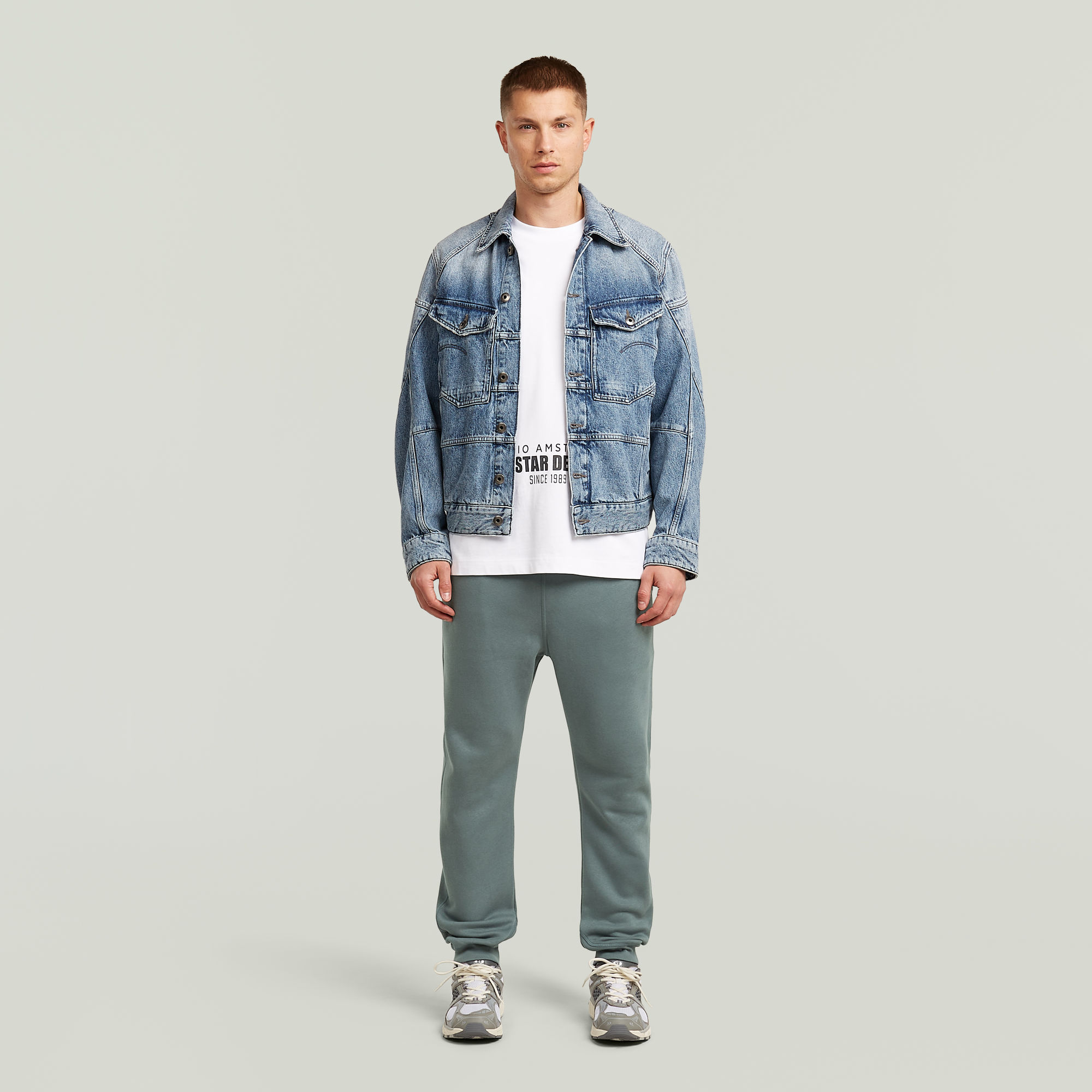 Thumbnail - Premium Core Type C Jogginghose - Grau - Herren