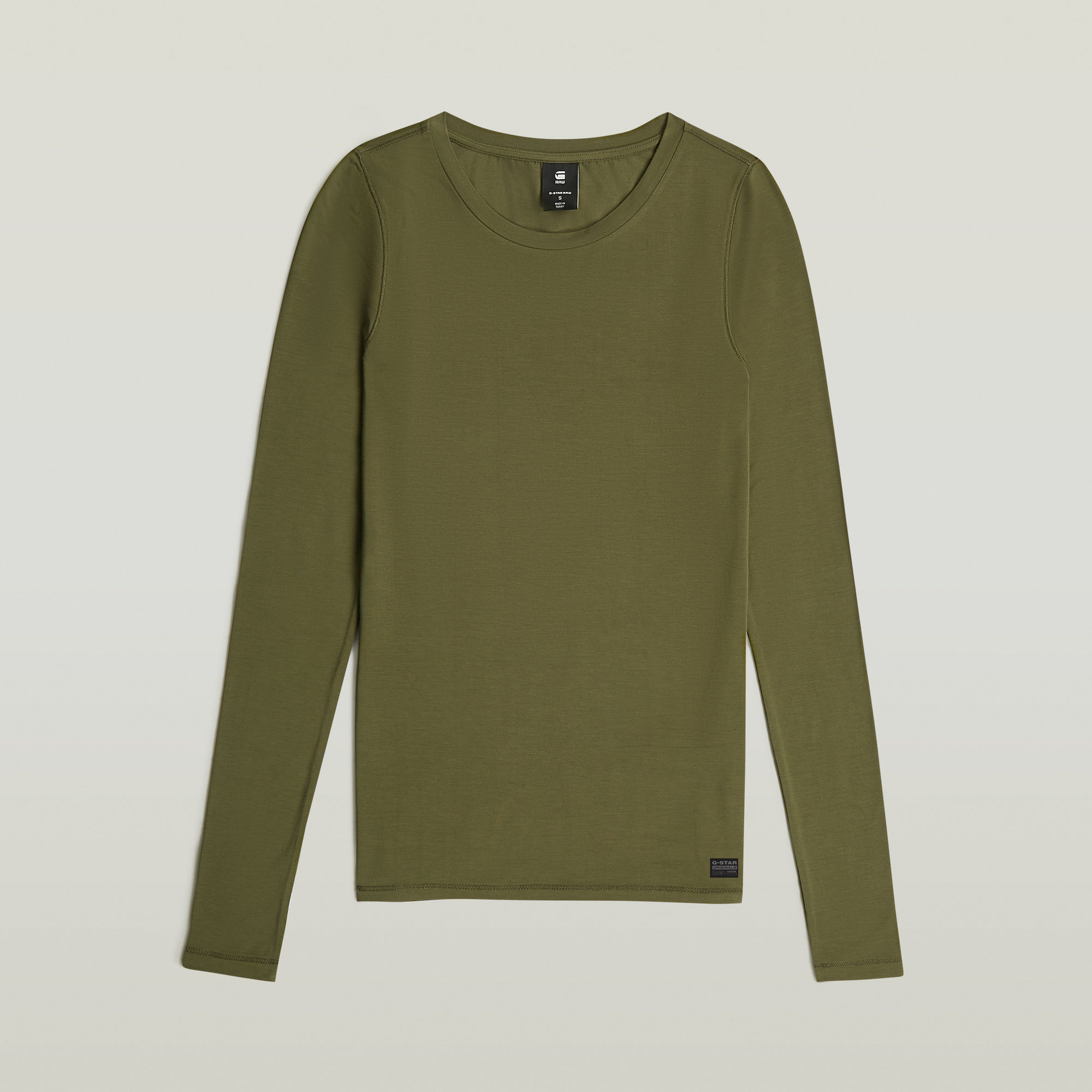 Thumbnail - 2nd Skin Long Sleeve T-Shirt - Grün - Damen