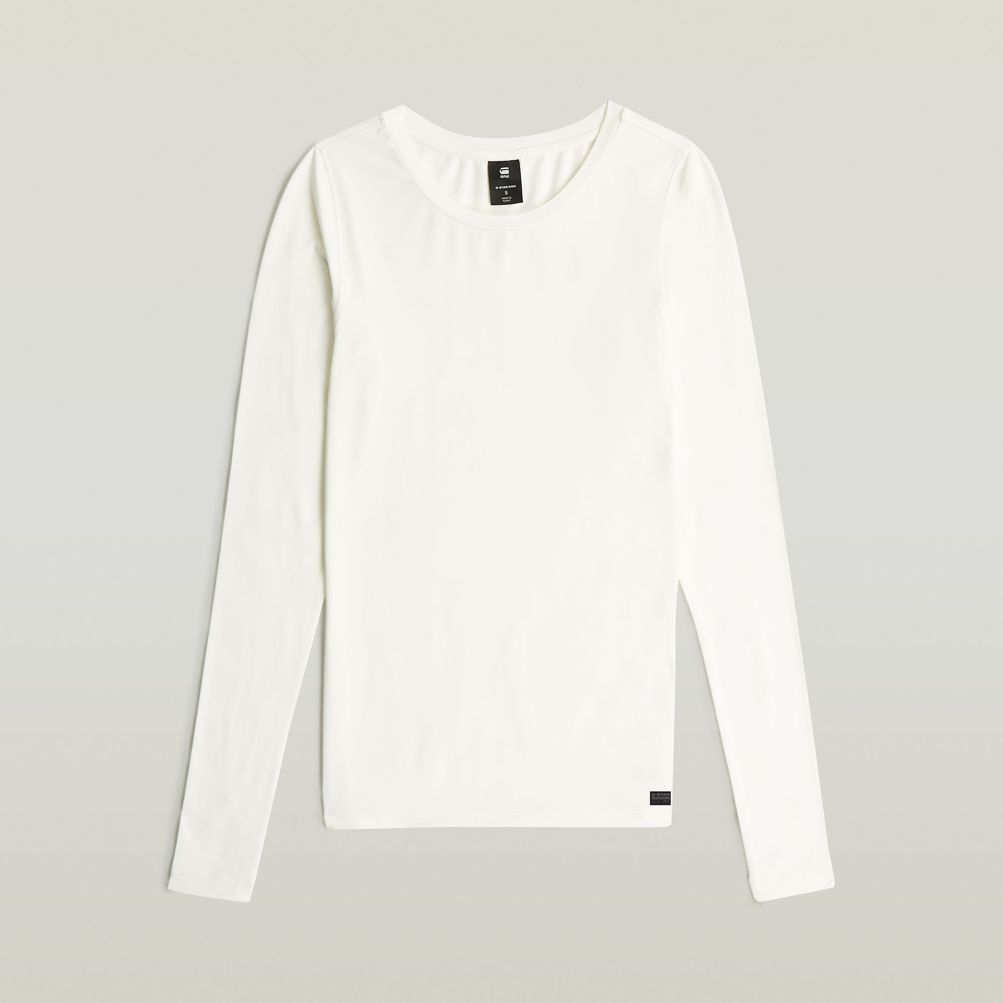 Thumbnail - 2nd Skin Long Sleeve T-Shirt - Weiß - Damen