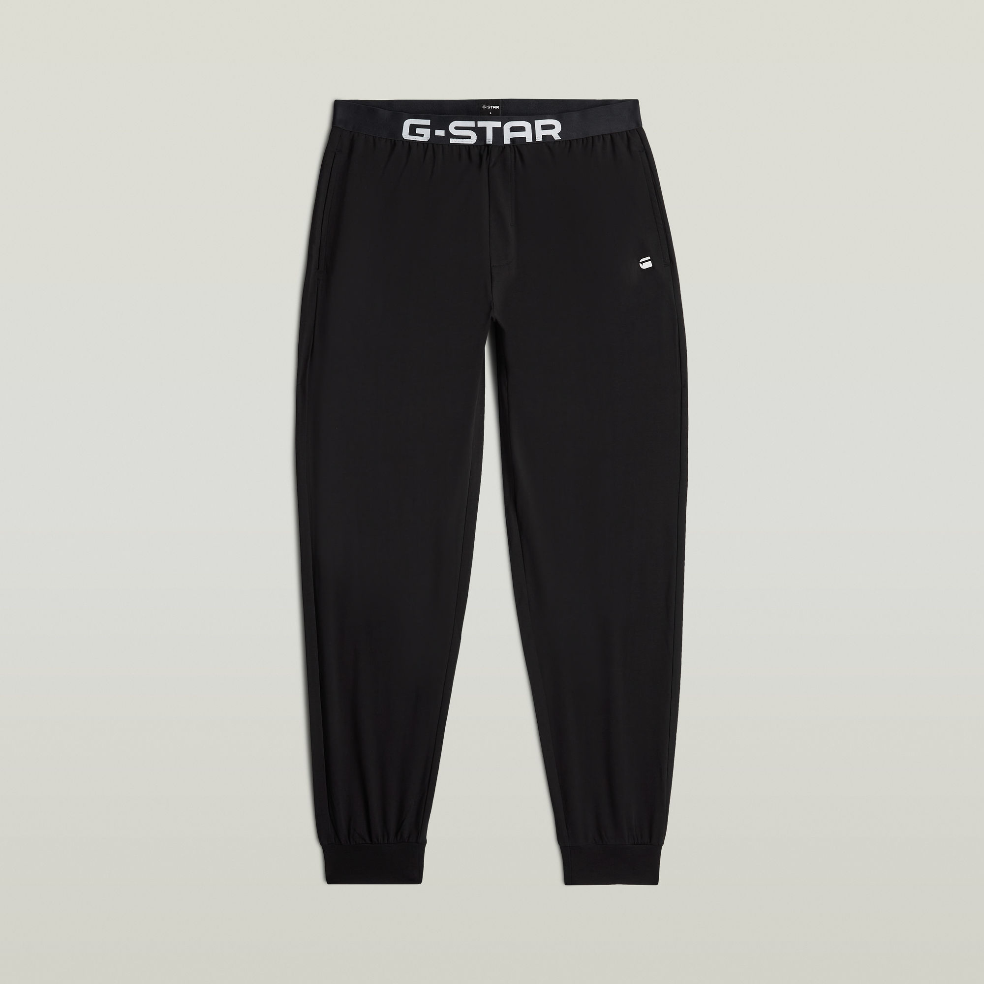 Thumbnail - T-Shirt und Hose Pyjama Set - Schwarz - Herren