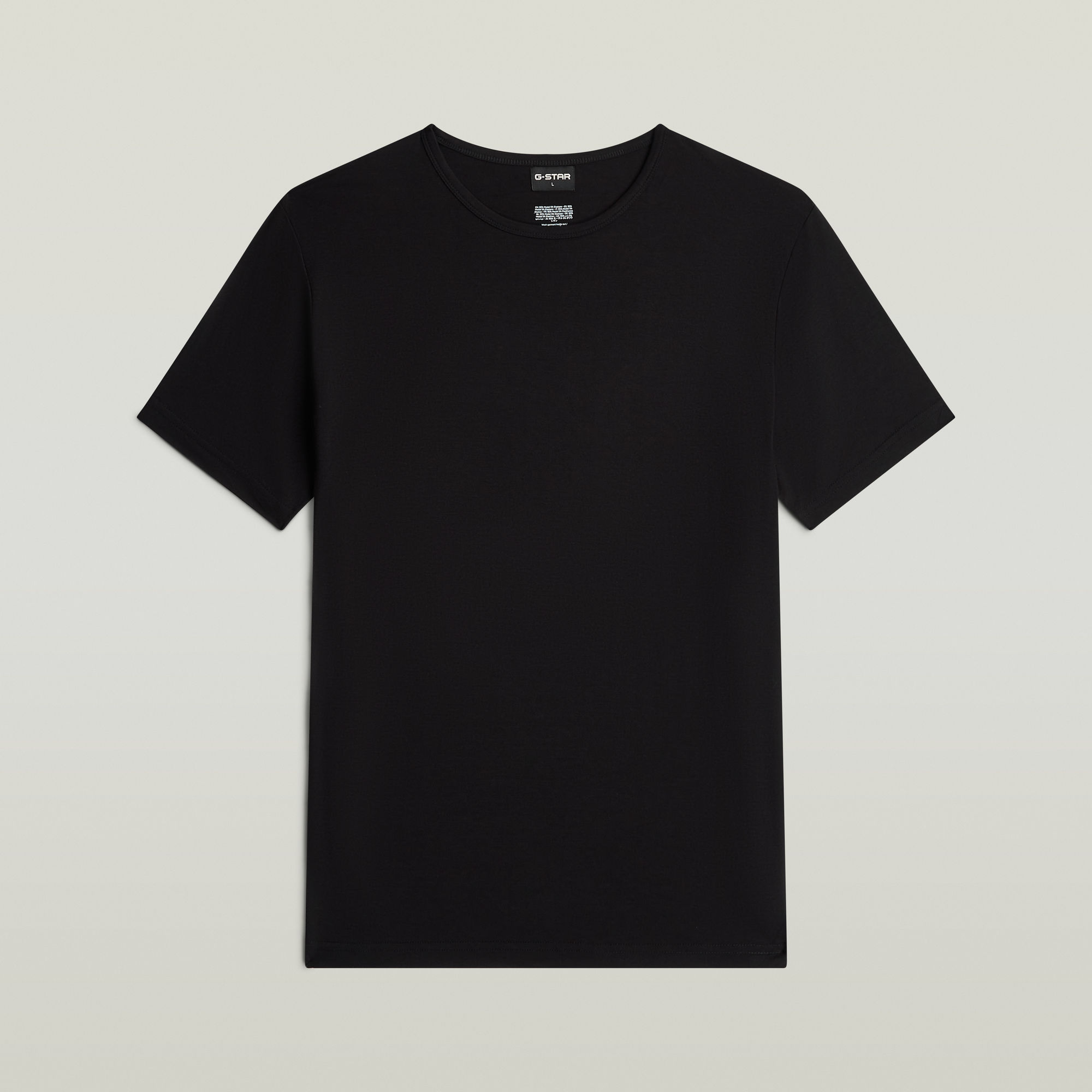 Thumbnail - Tee & Short Set - Schwarz - Herren