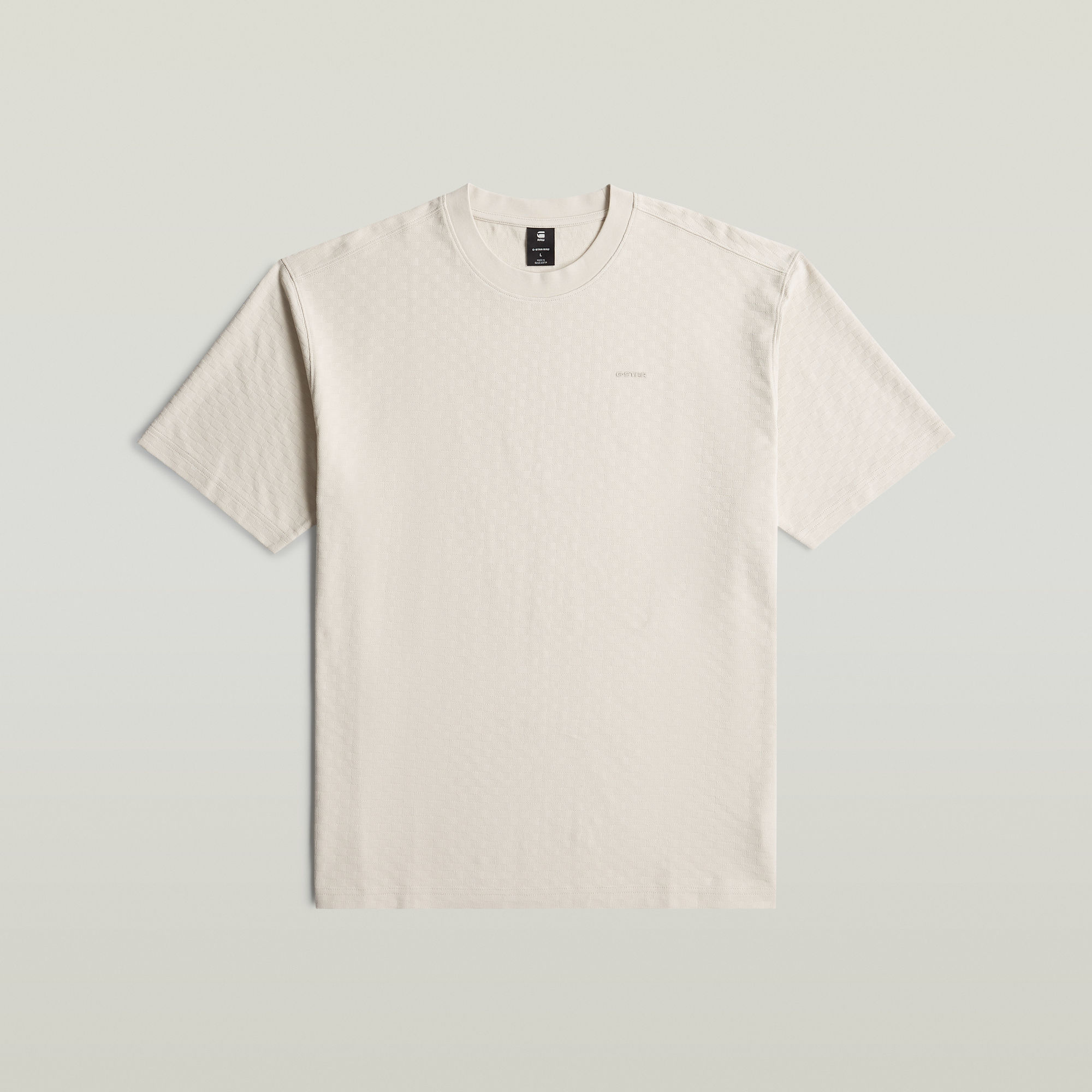 Thumbnail - Structured Relaxed Base T-Shirt - Weiß - Herren