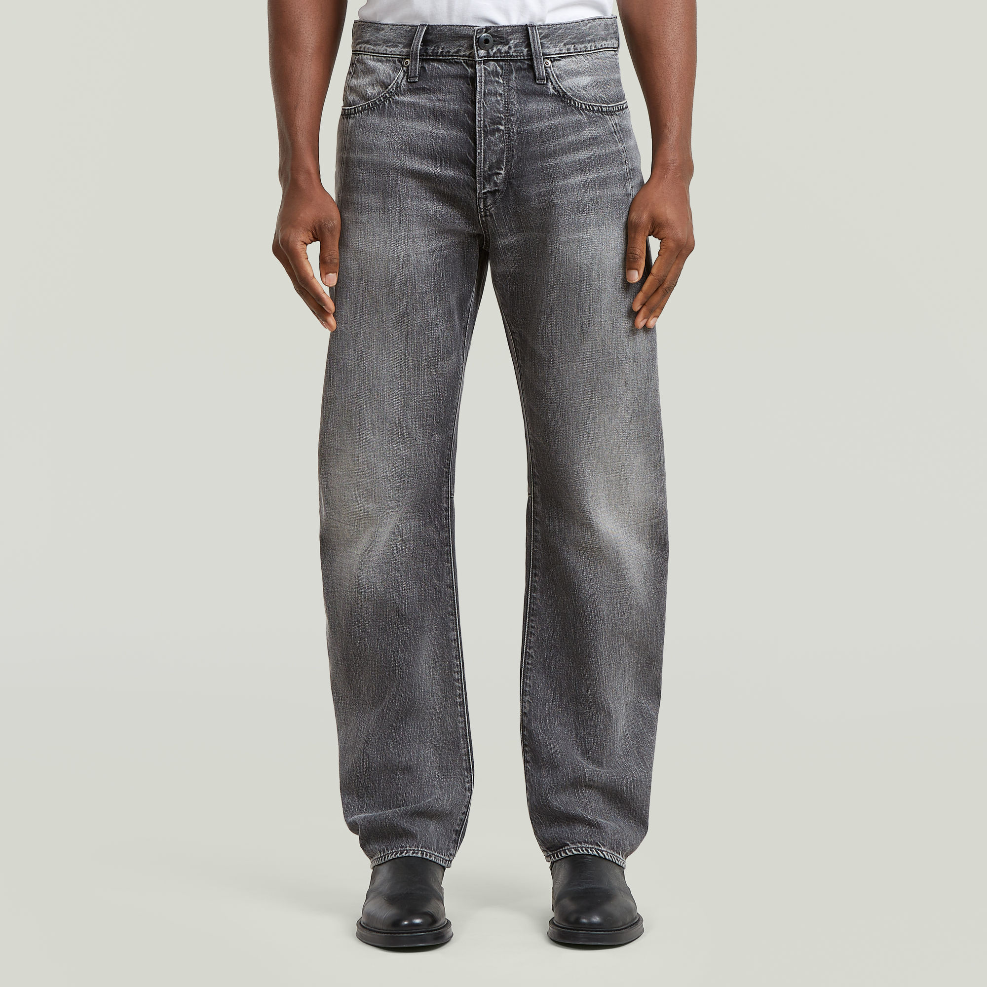 

Contor Regular Jeans - Grey - Men