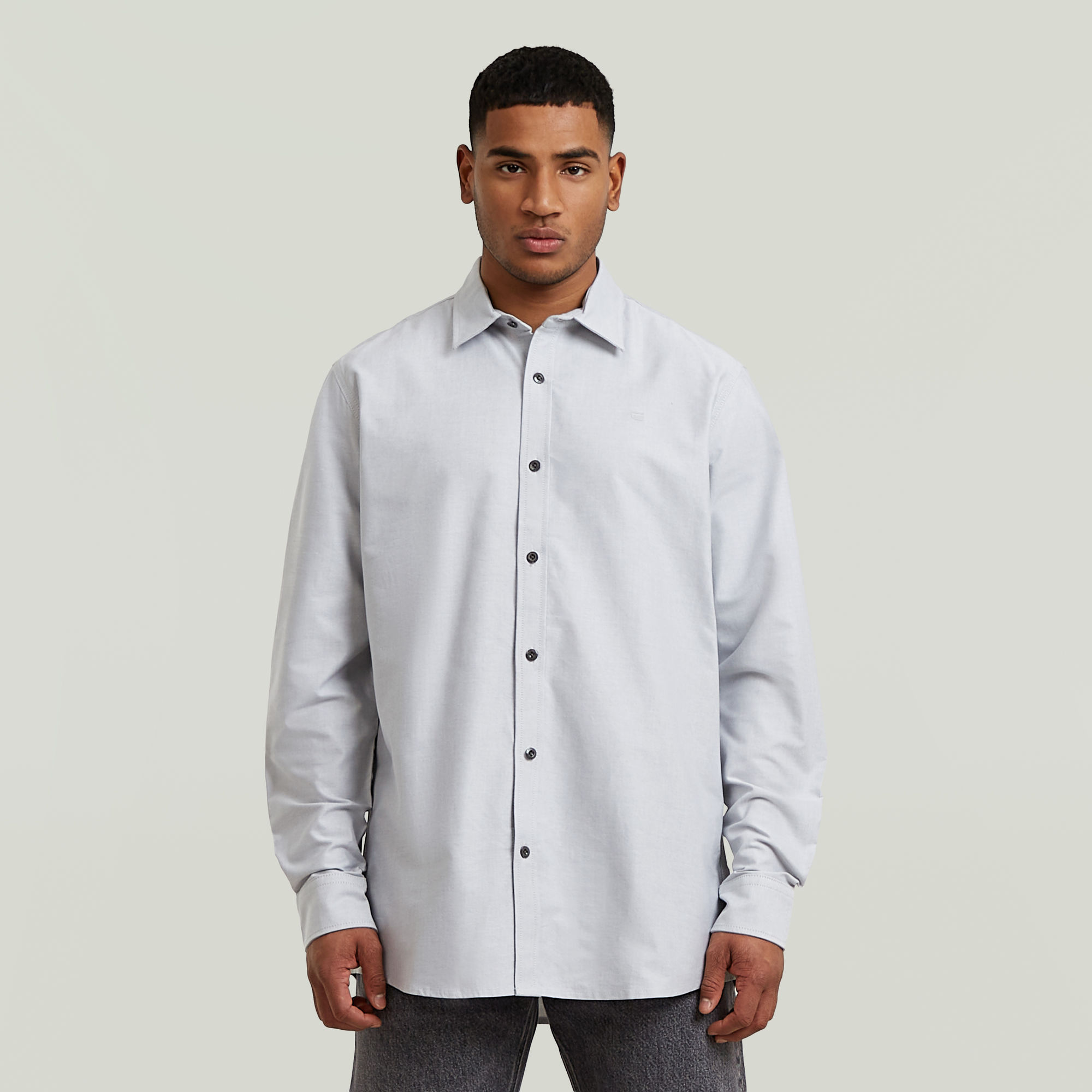 Clean Regular Hemd - Mehrfarbig - Herren