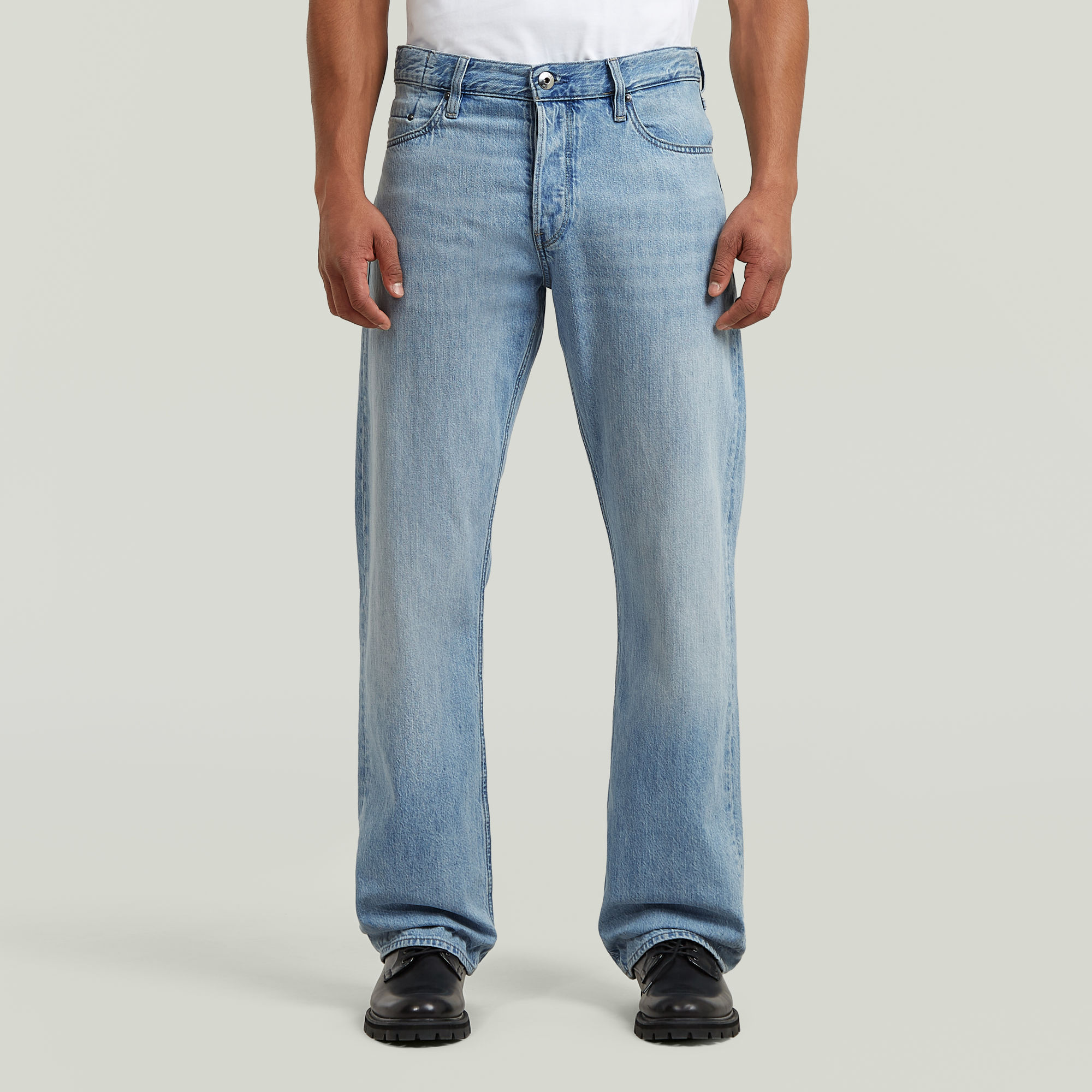 

Dakota Regular Straight Jeans - Lichtblauw - Heren