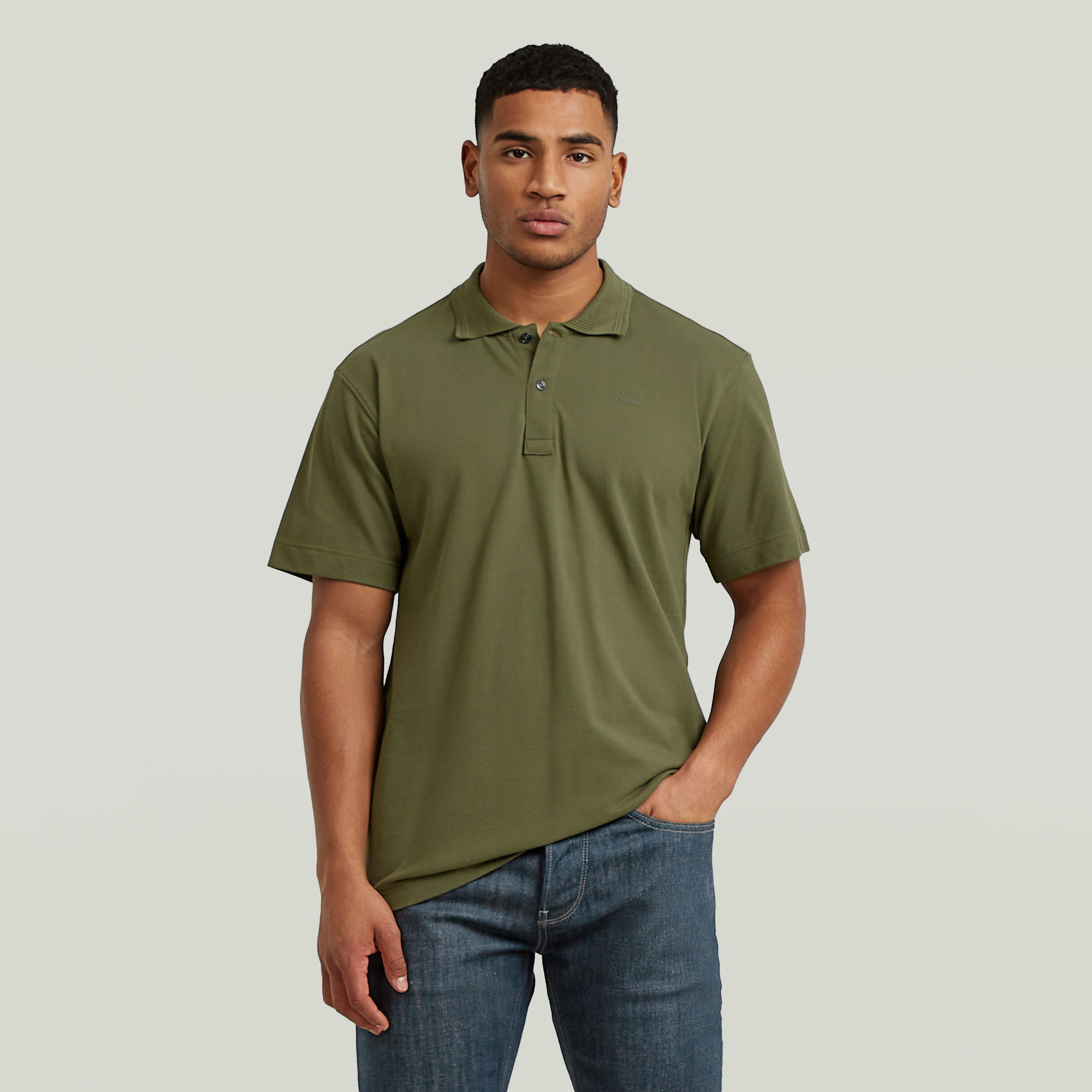 

Core Regular Polo - Green - Men