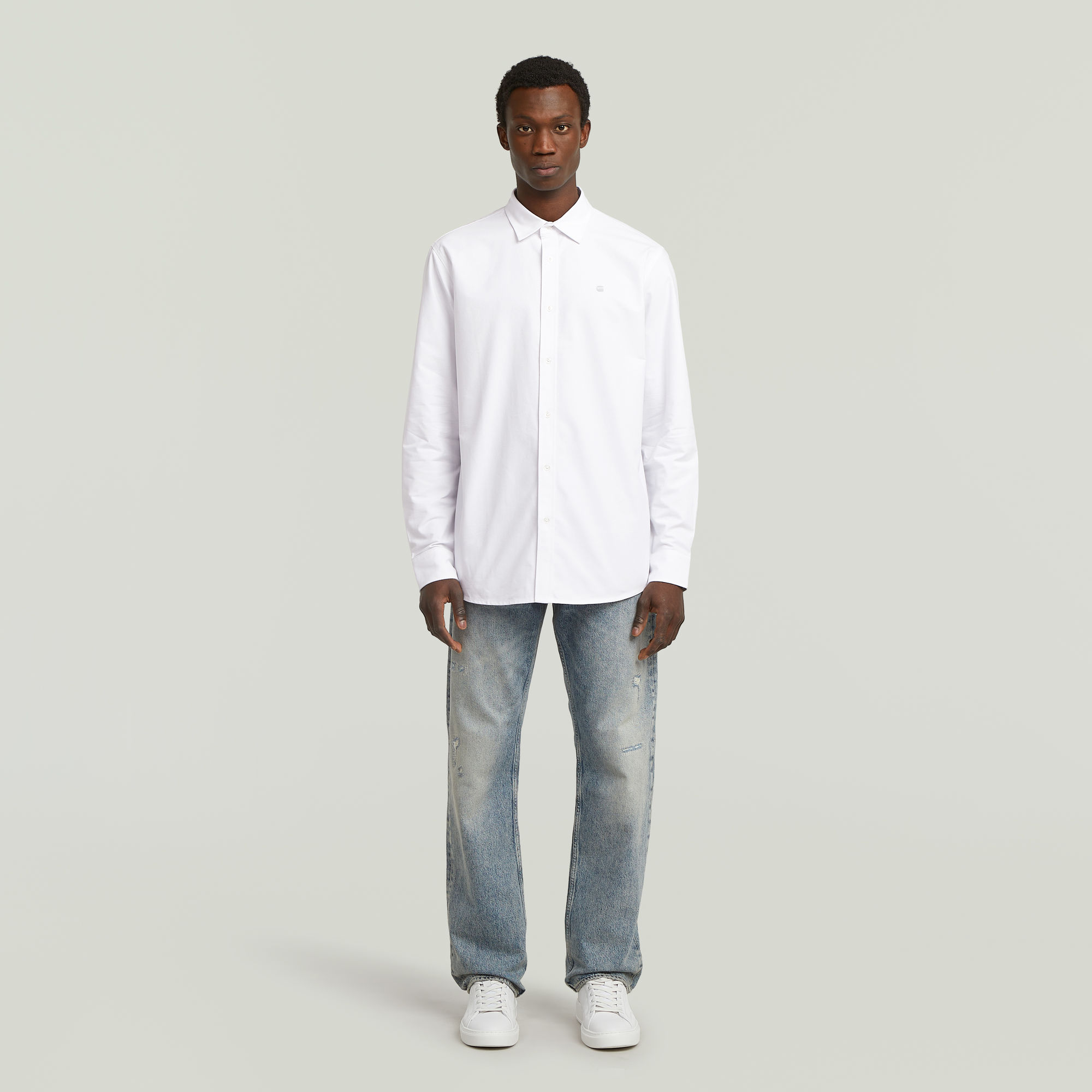 Thumbnail - Clean Regular Hemd - Mehrfarbig - Herren