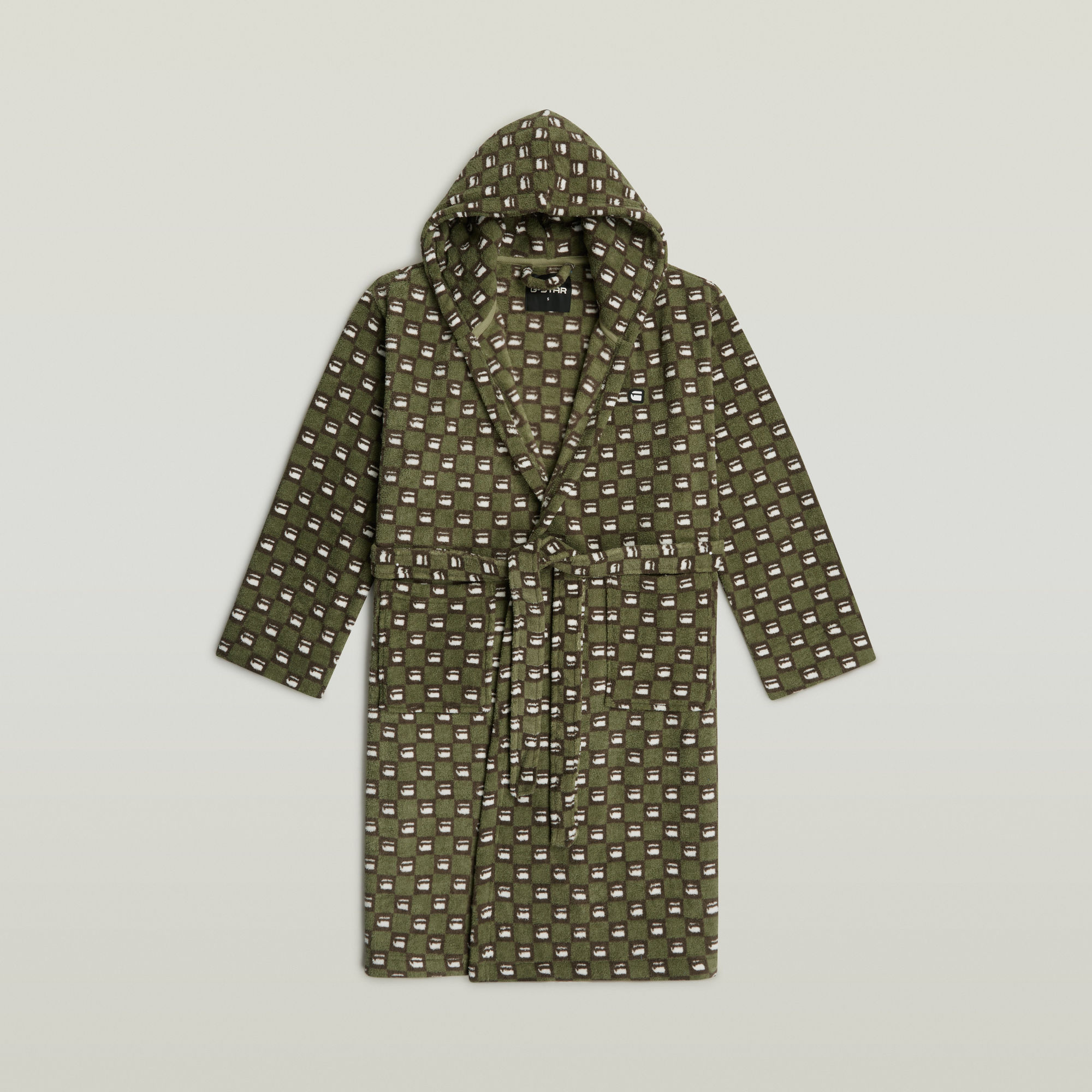 

Hooded Badjas - Meerkleurig - Dames