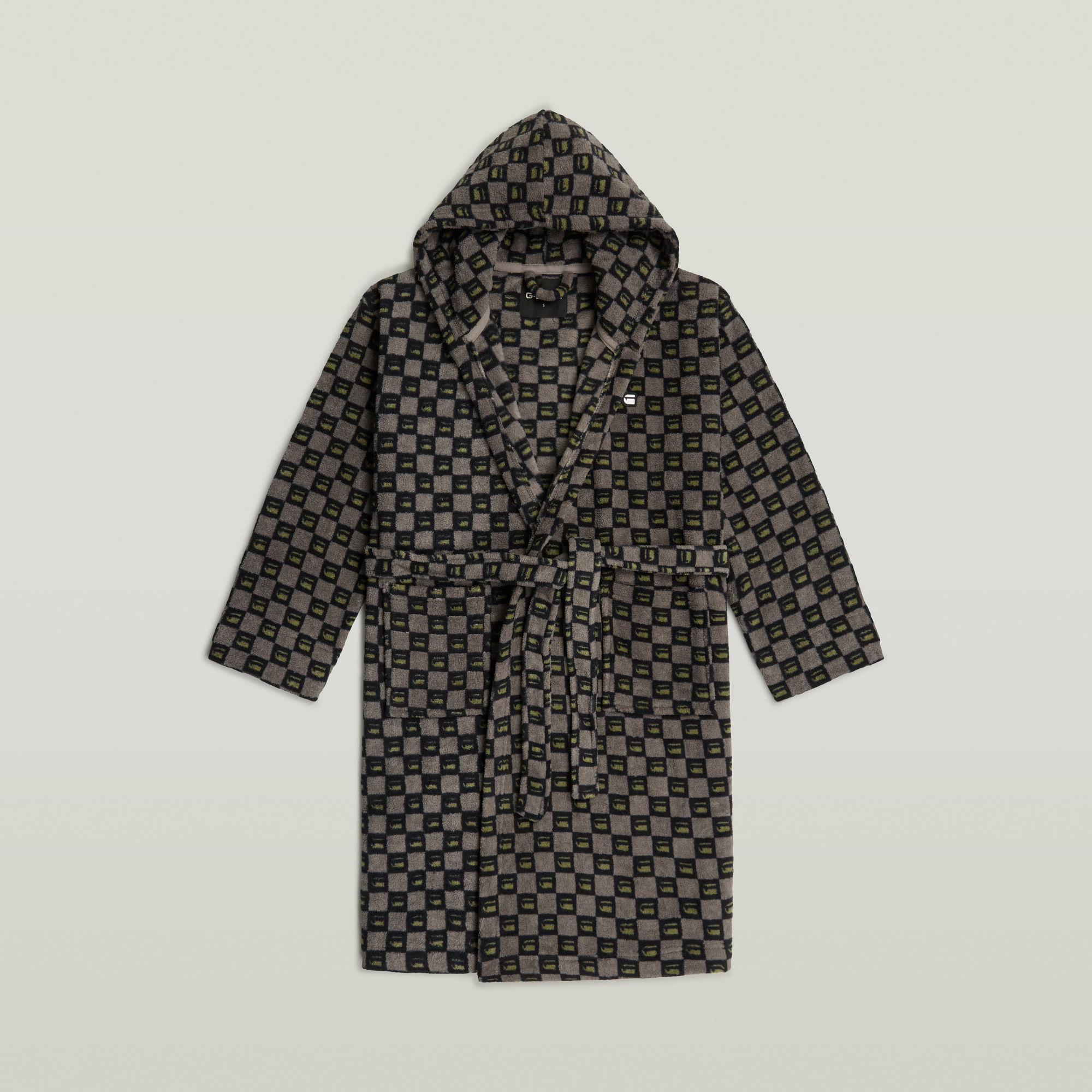 

Hooded Badjas - Meerkleurig - Dames