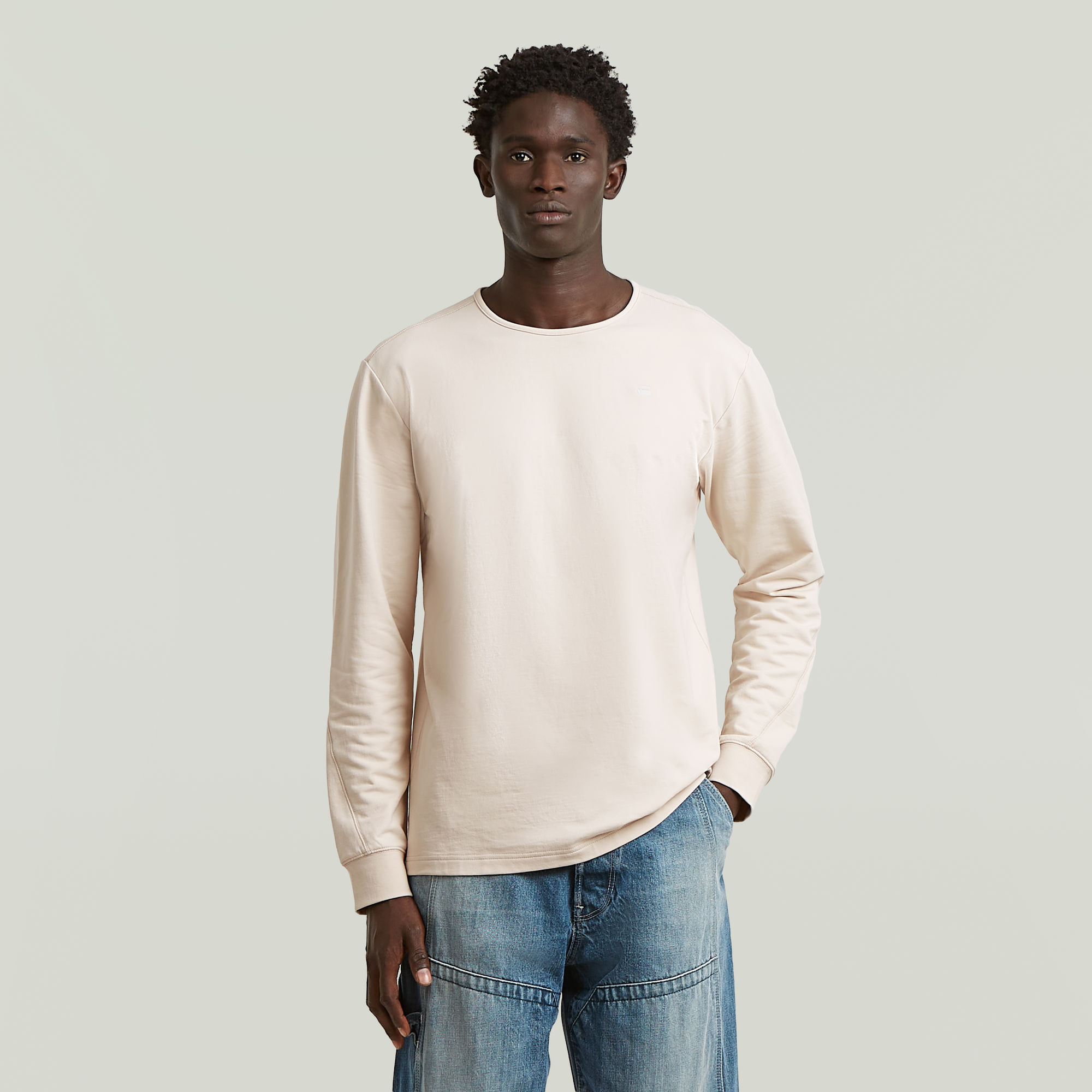 

Tweeter Long Sleeve T-Shirt - White - Men