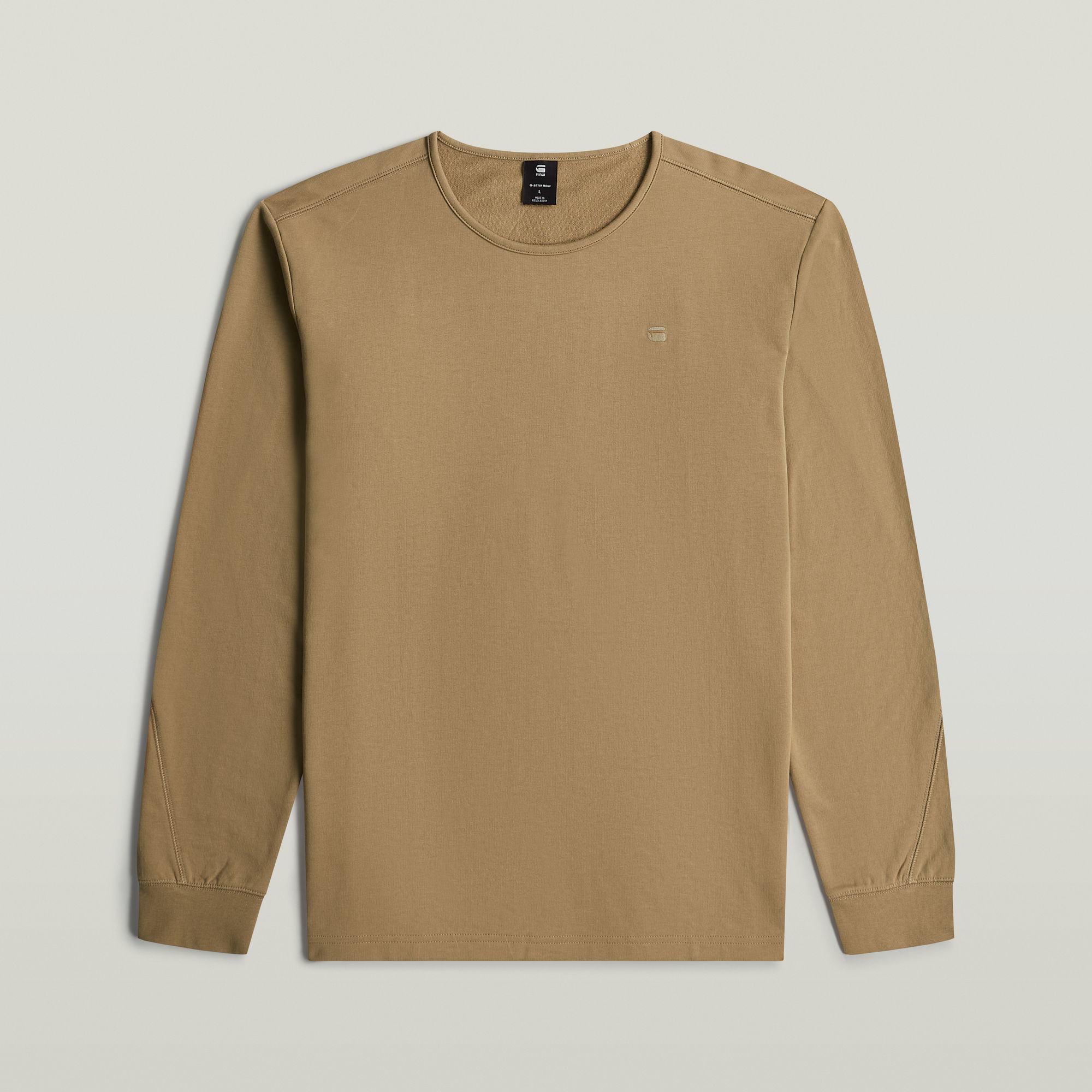 Thumbnail - Tweeter Long Sleeve T-Shirt - Beige - Herren