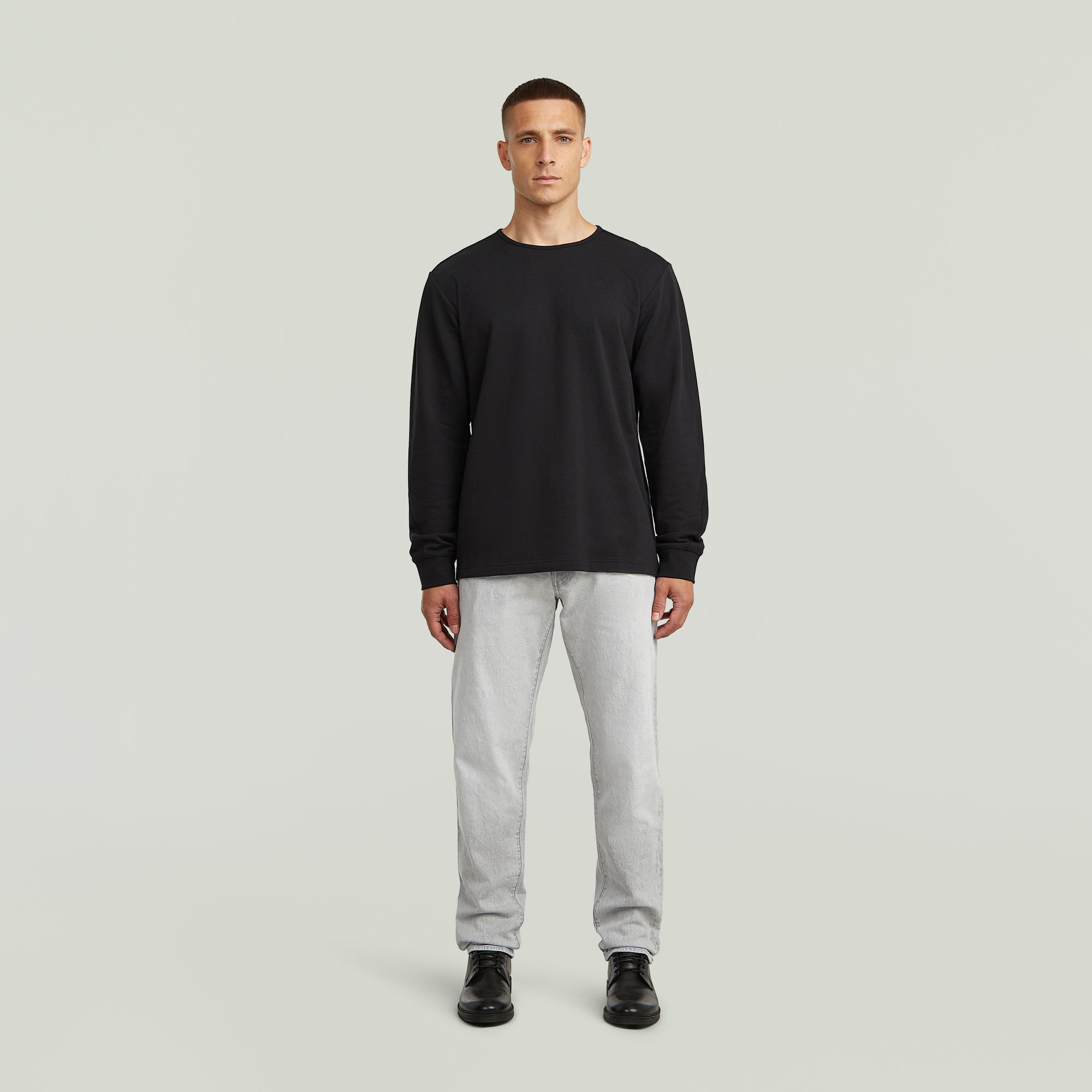 Thumbnail - Tweeter Long Sleeve T-Shirt - Schwarz - Herren