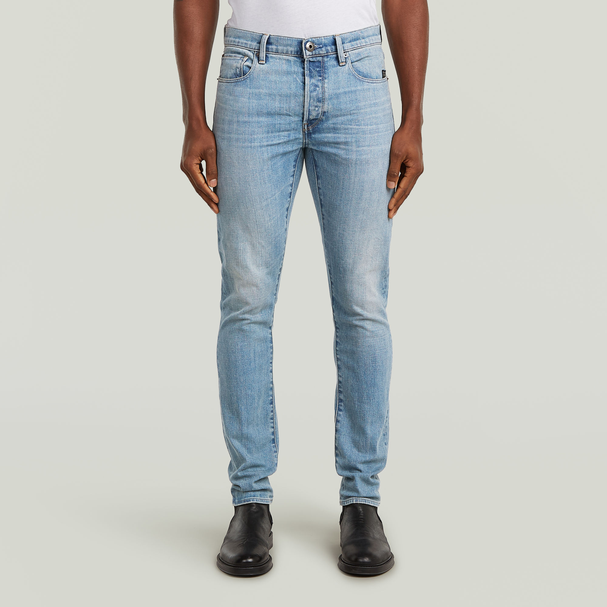 

3301 Slim Jeans - Light blue - Men