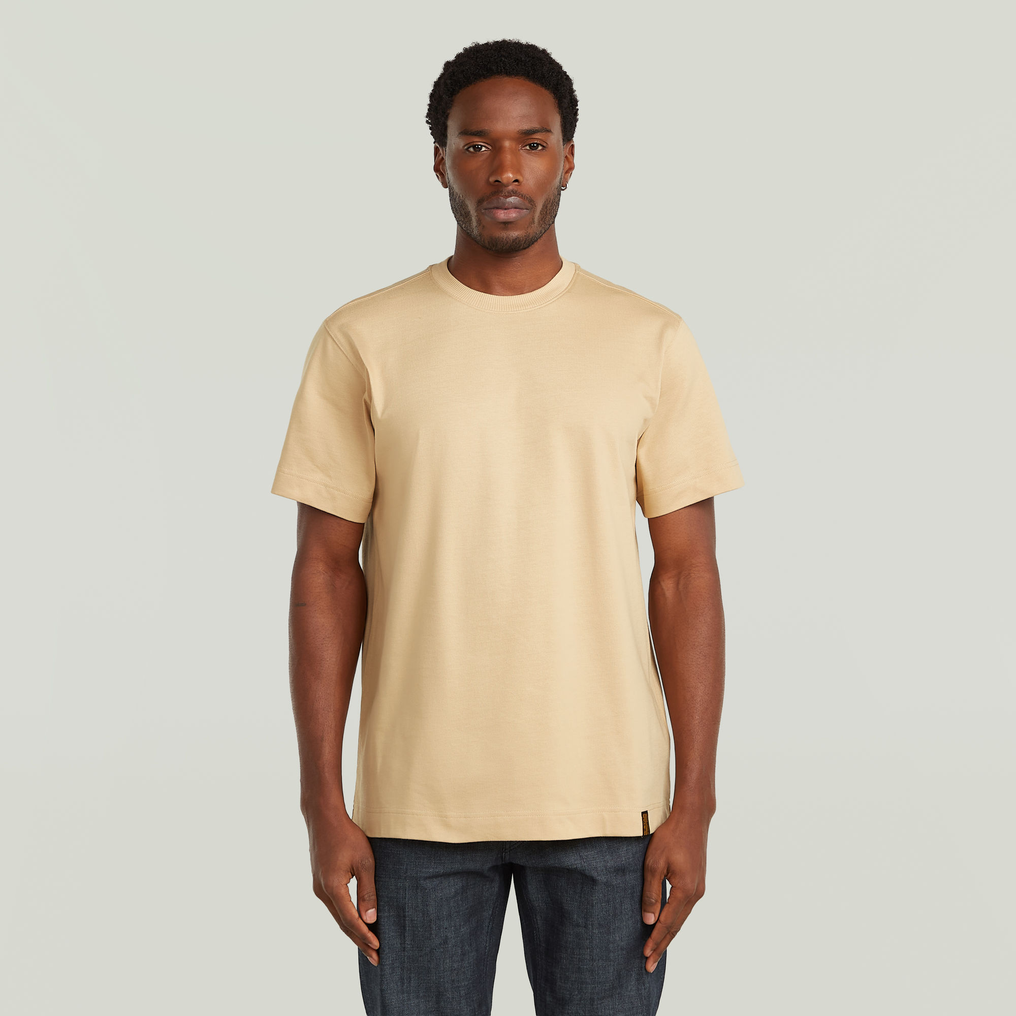 GS-01 T-Shirt - Beige - Herren