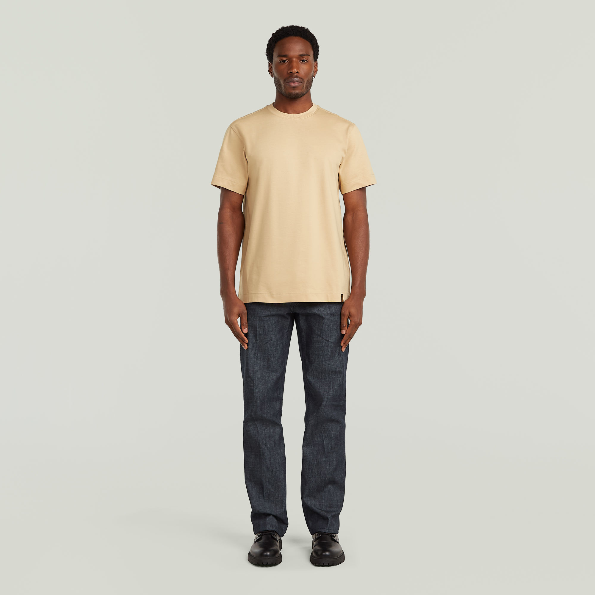 Thumbnail - GS-01 T-Shirt - Beige - Herren