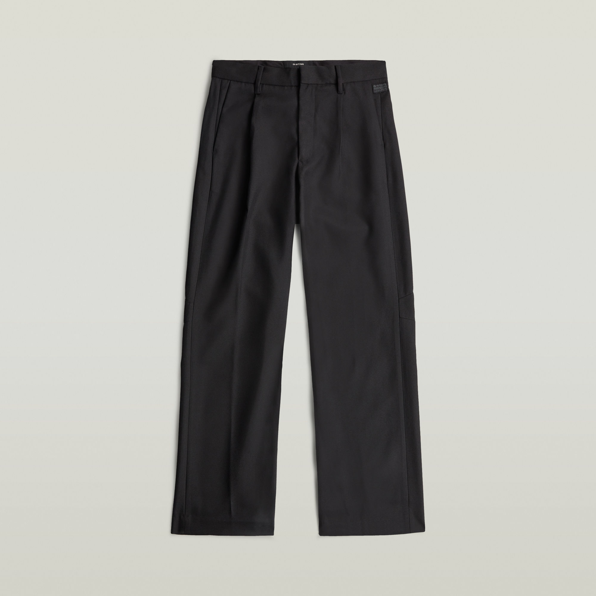 Bowey Pleated Chino - Schwarz - Damen