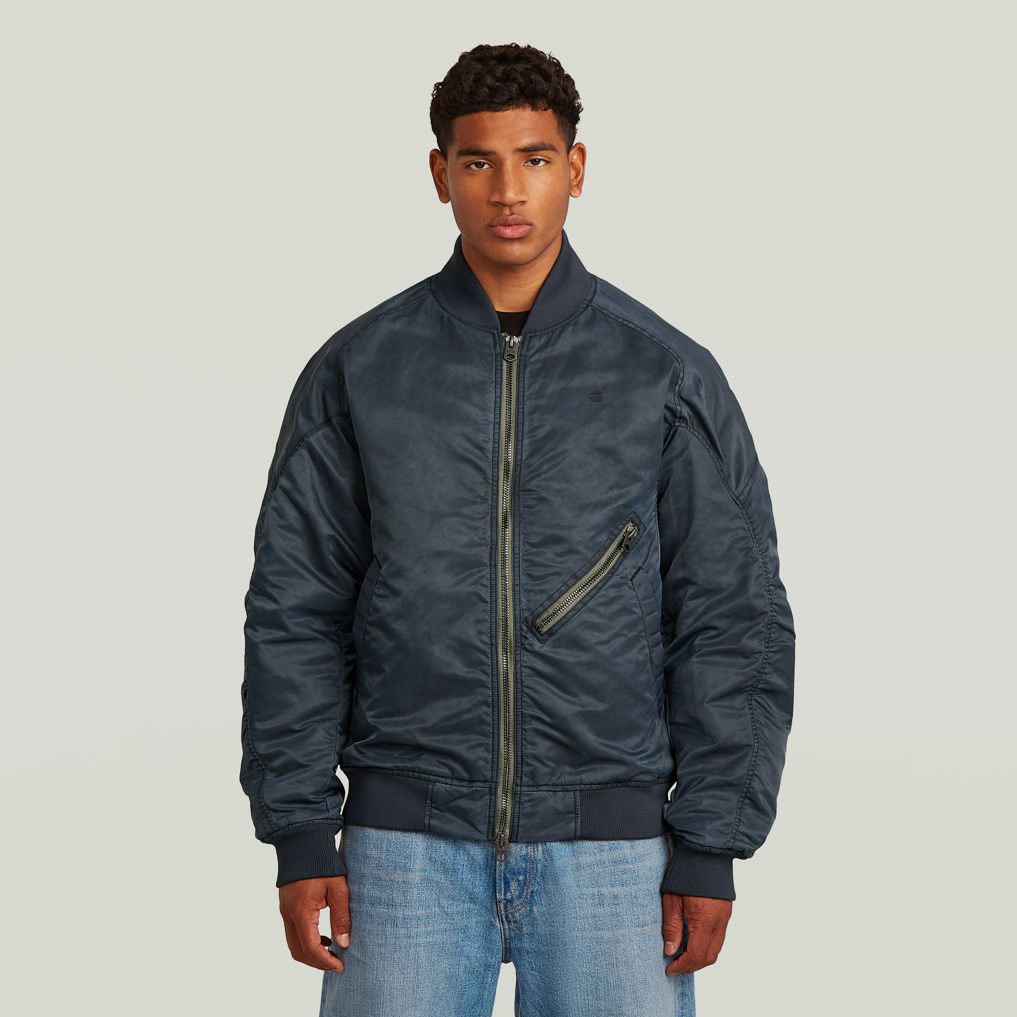 

GA-1 Padded Bomber Jacket - Dark blue - Men
