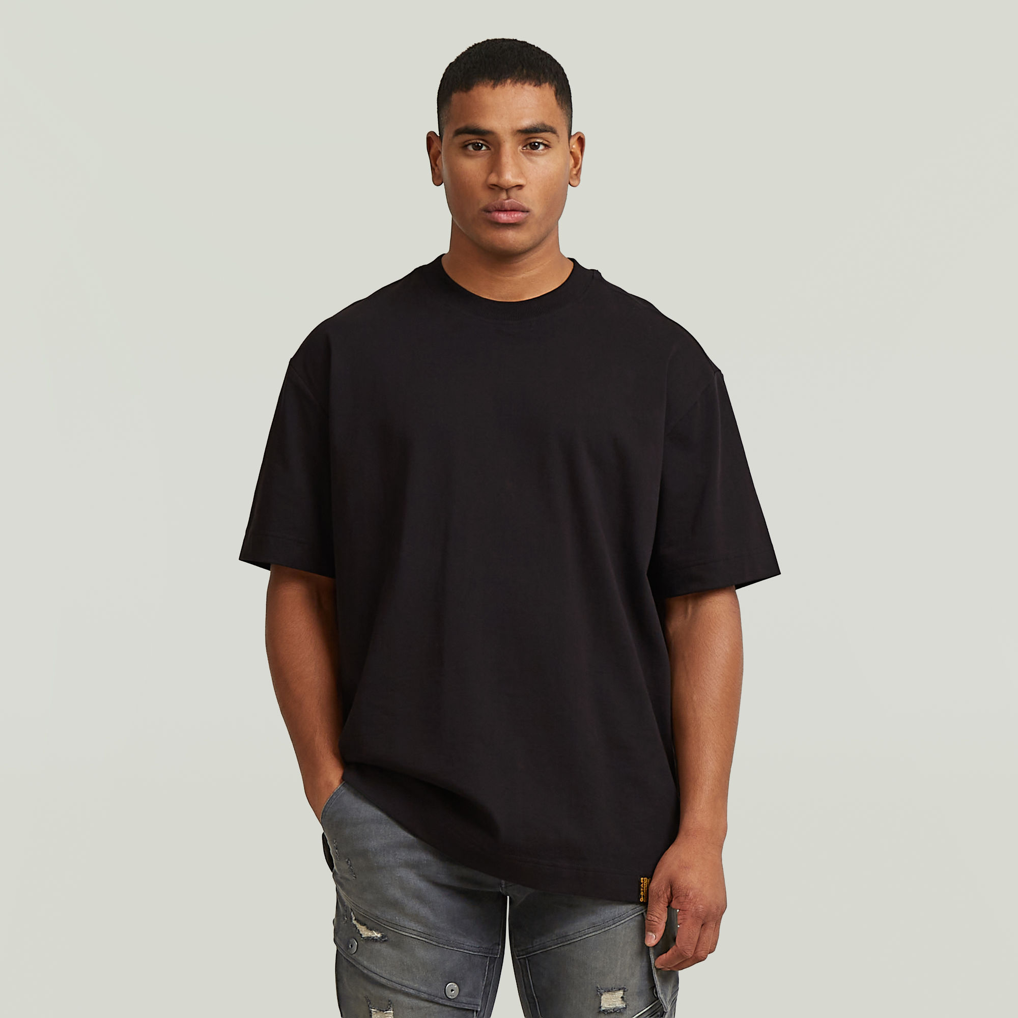 

GS-01 Relaxed T-Shirt - Black - Men