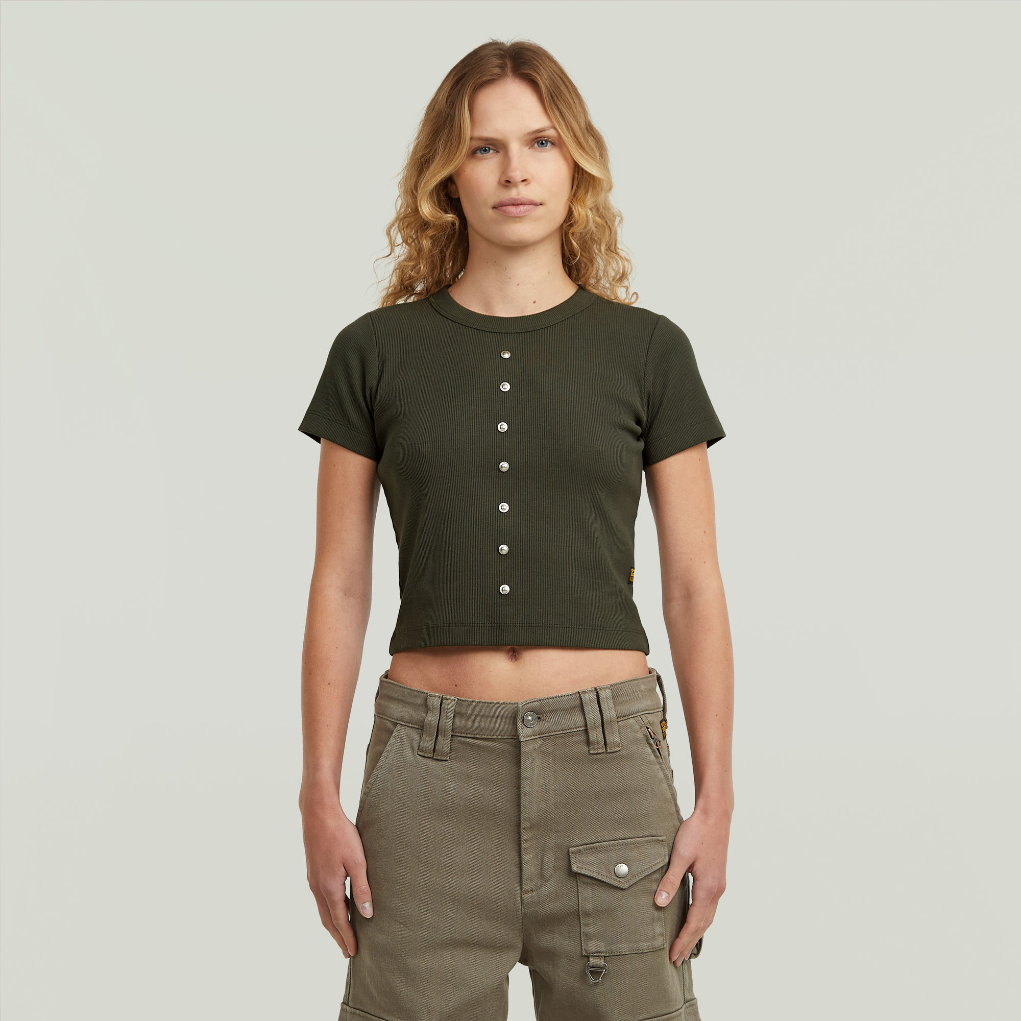 Heritage Hardware Baby T-Shirt - Grau - Damen