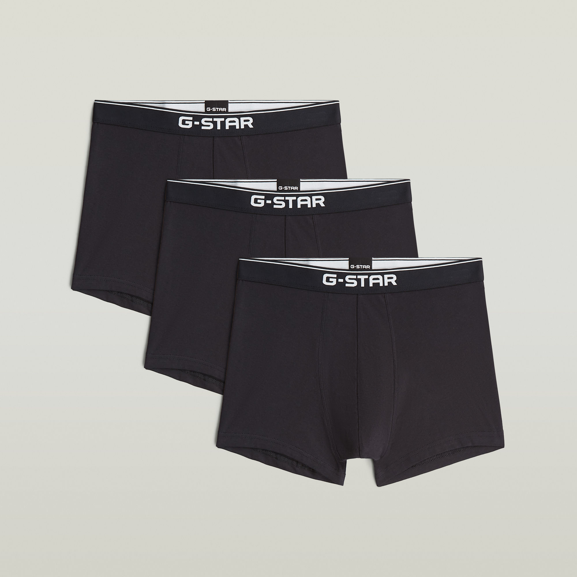 Boxer Briefs 3er-Pack - Schwarz - Herren