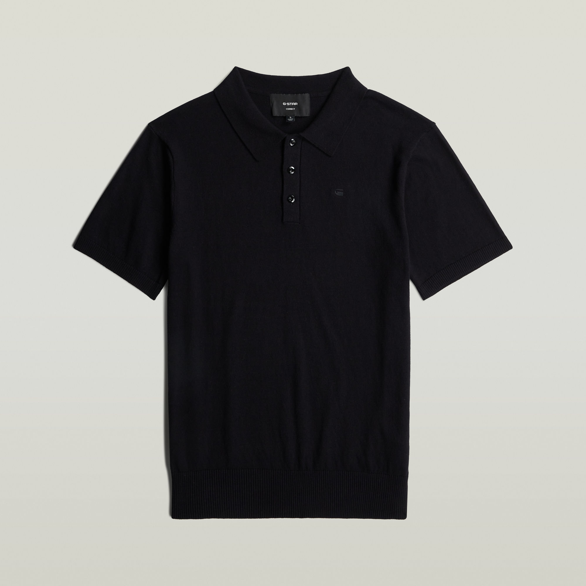 Thumbnail - The Willem - Correct Poloshirt - Schwarz - Herren