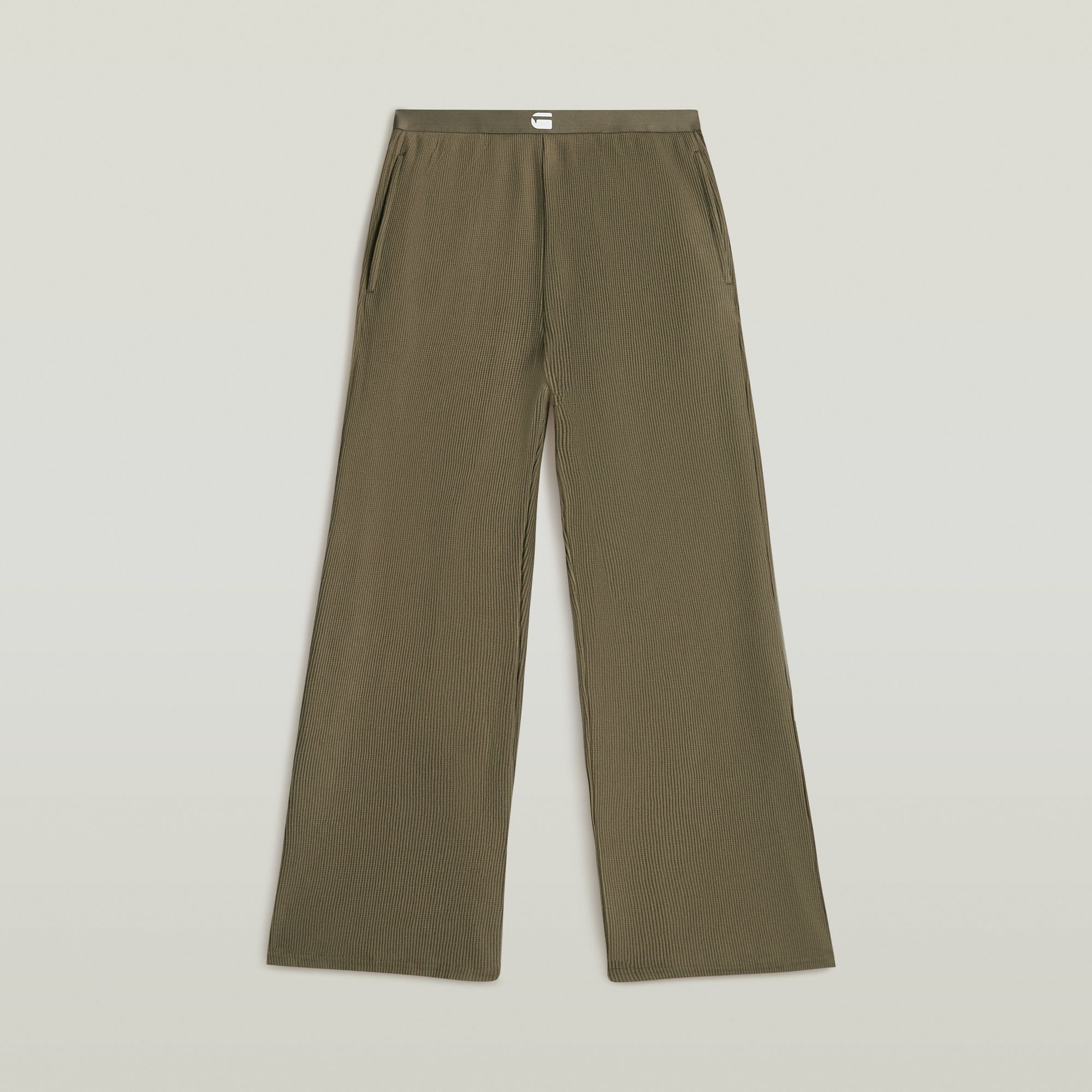 Thumbnail - T-Shirt und Hose Pyjama Set - Beige - Damen