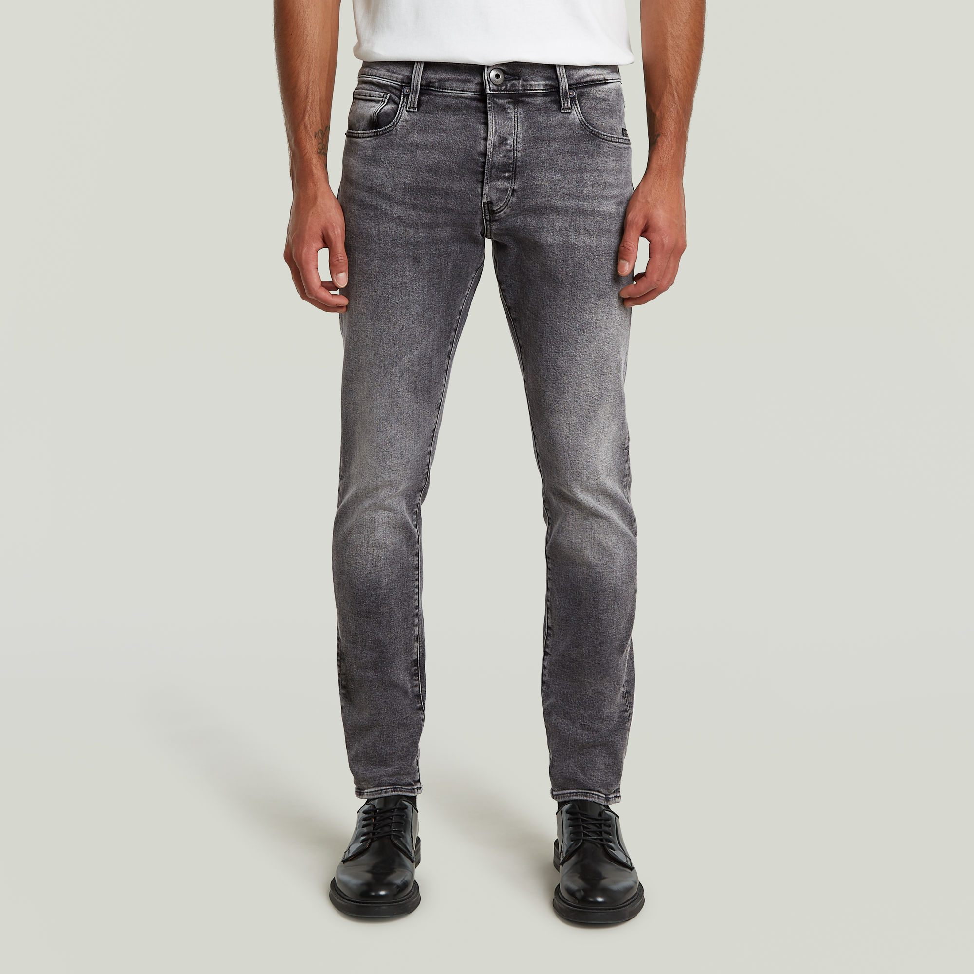 

3301 Slim Jeans - Grau - Herren