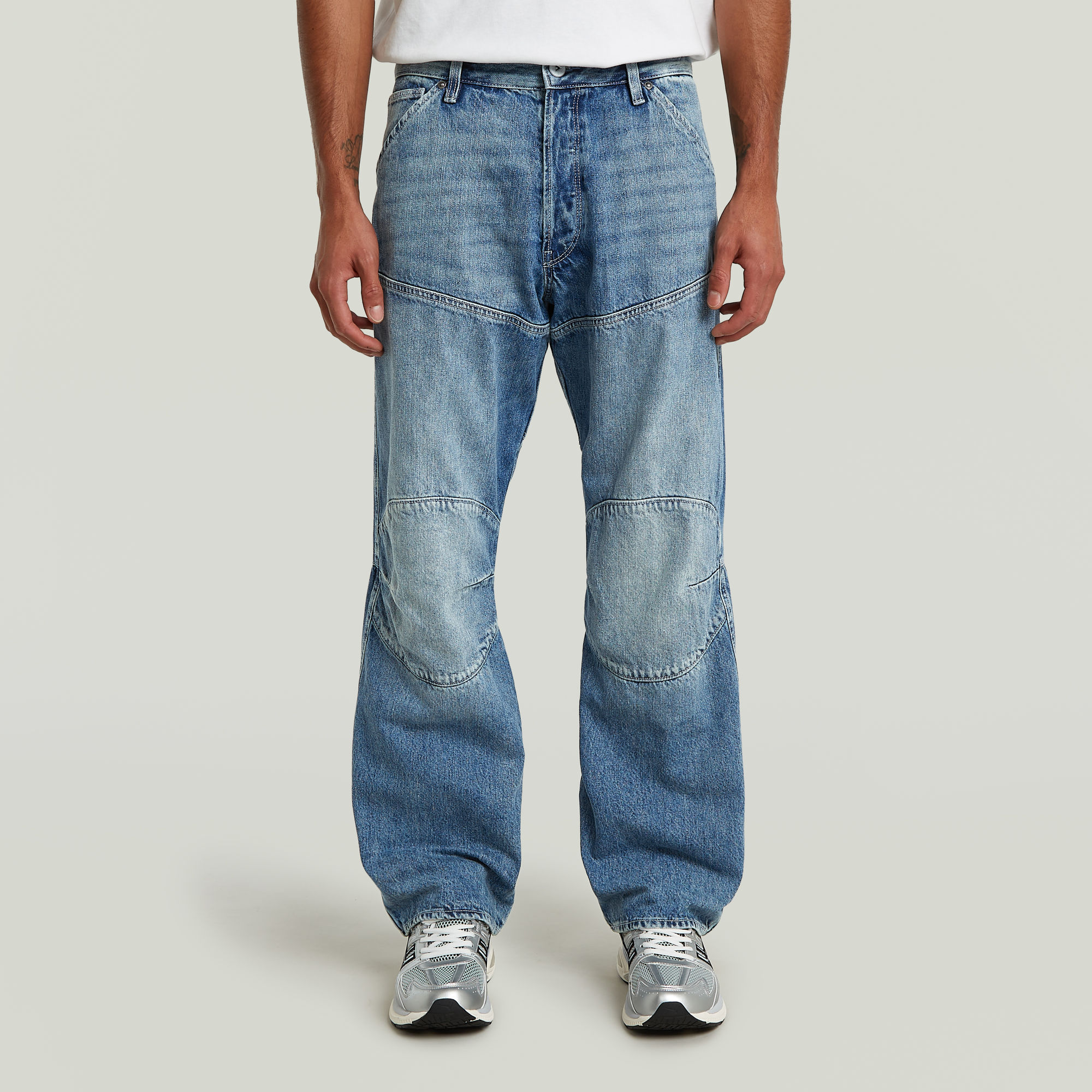 5620 Loose Jeans - Mittelblau - Herren