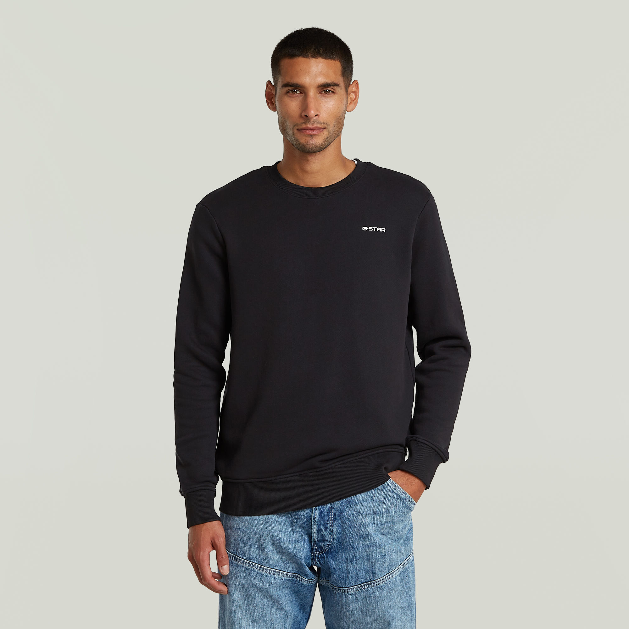 Logo Sweatshirt - Schwarz - Herren