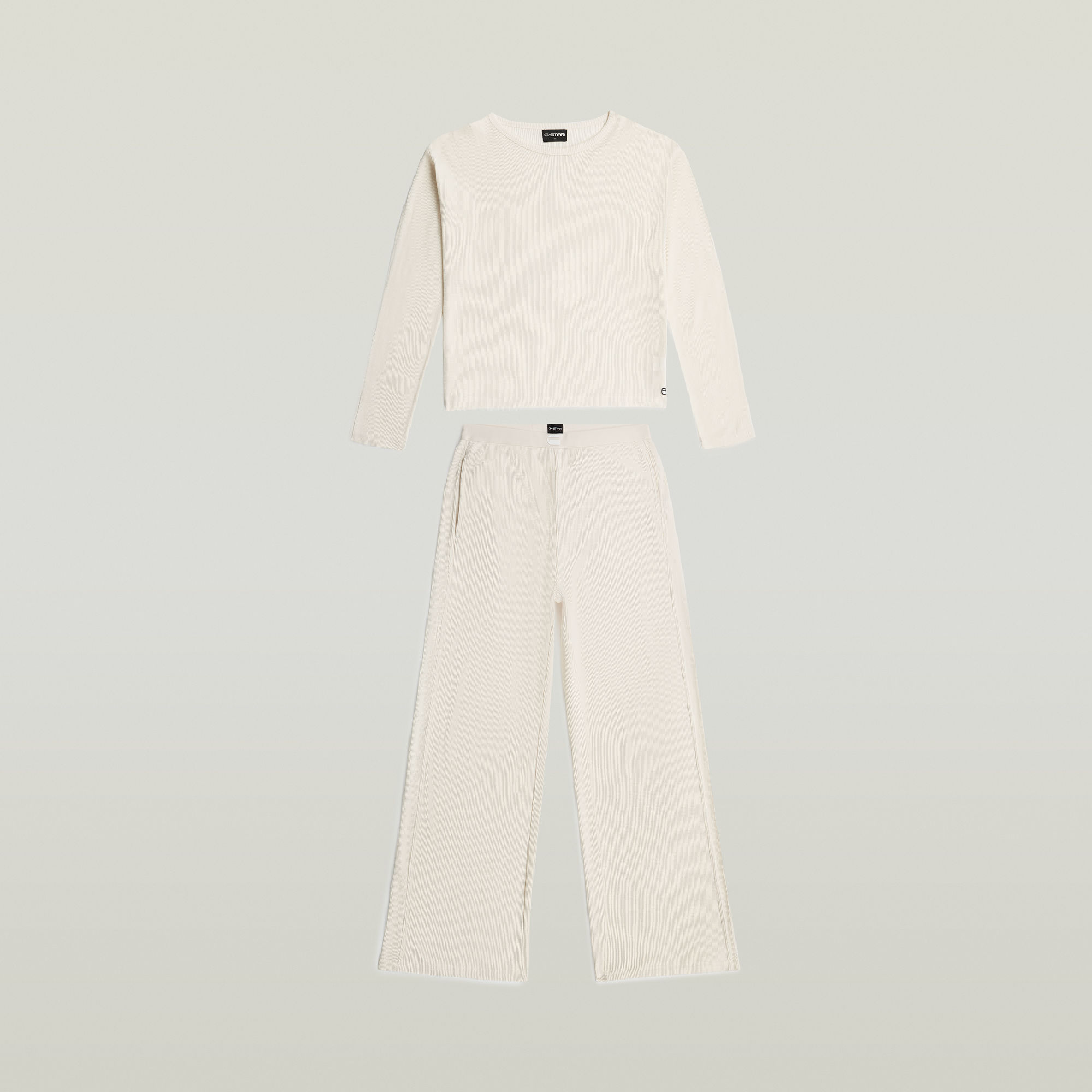 

Tee en Broek Pyjama Set - Grijs - Dames