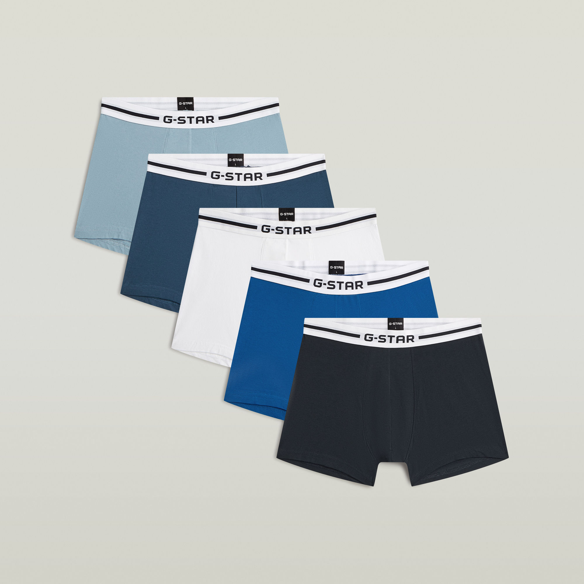 

Boxer Brief 5er-Pack - Mehrfarbig - Herren