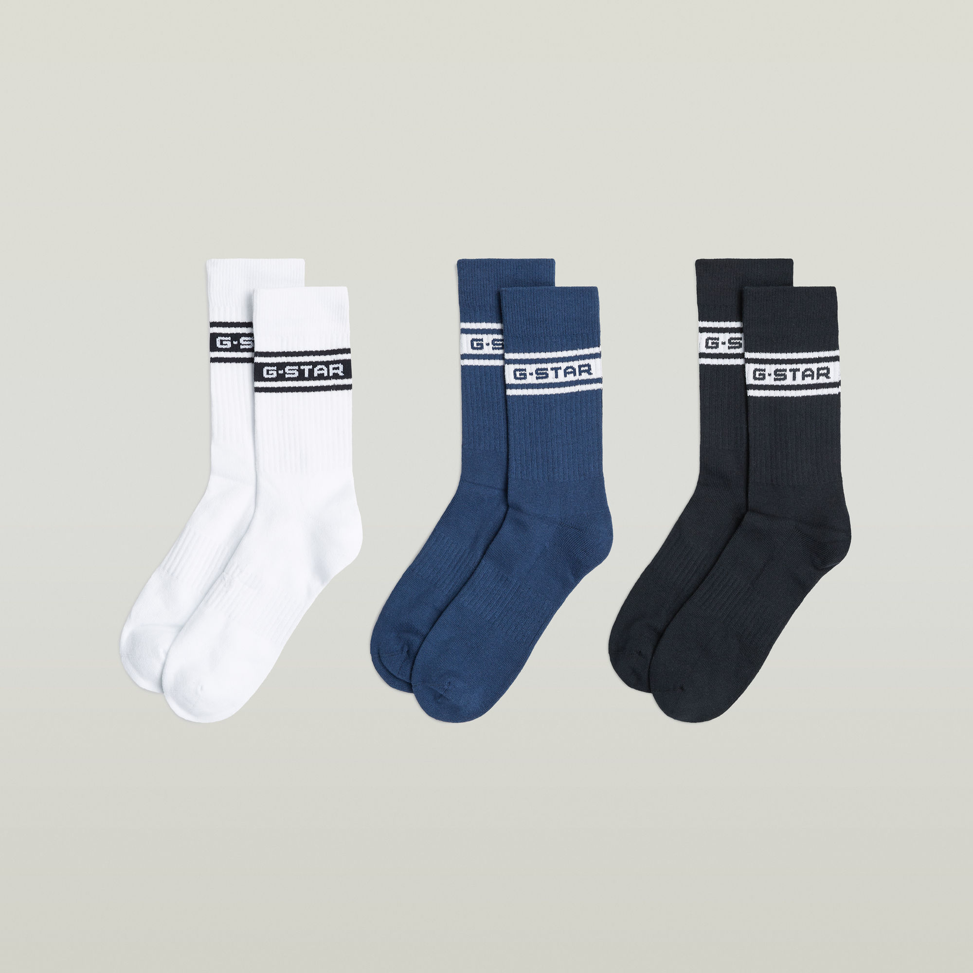 

Logo Socks 3-Pack - Multi color - Men