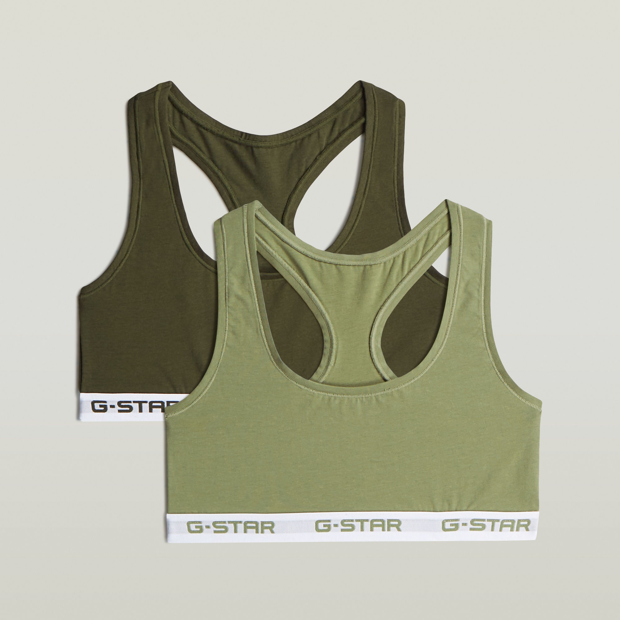 

Racerback Bralette 2-Pack - Multi color - Women