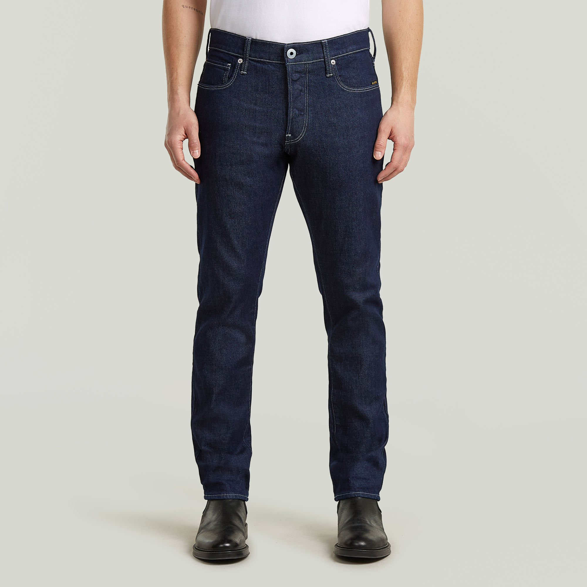 3301 Regular Tapered Jeans - Dunkelblau - Herren