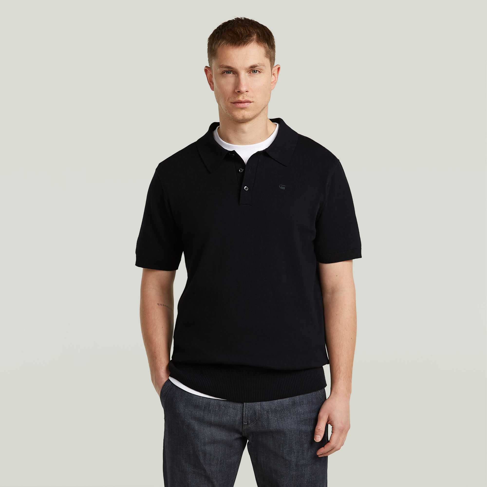 

The Willem - Correct Polo - Black - Men