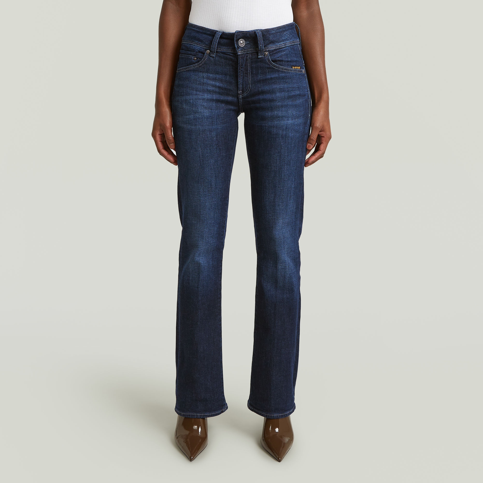 

Midge Bootcut Jeans - Dark blue - Women