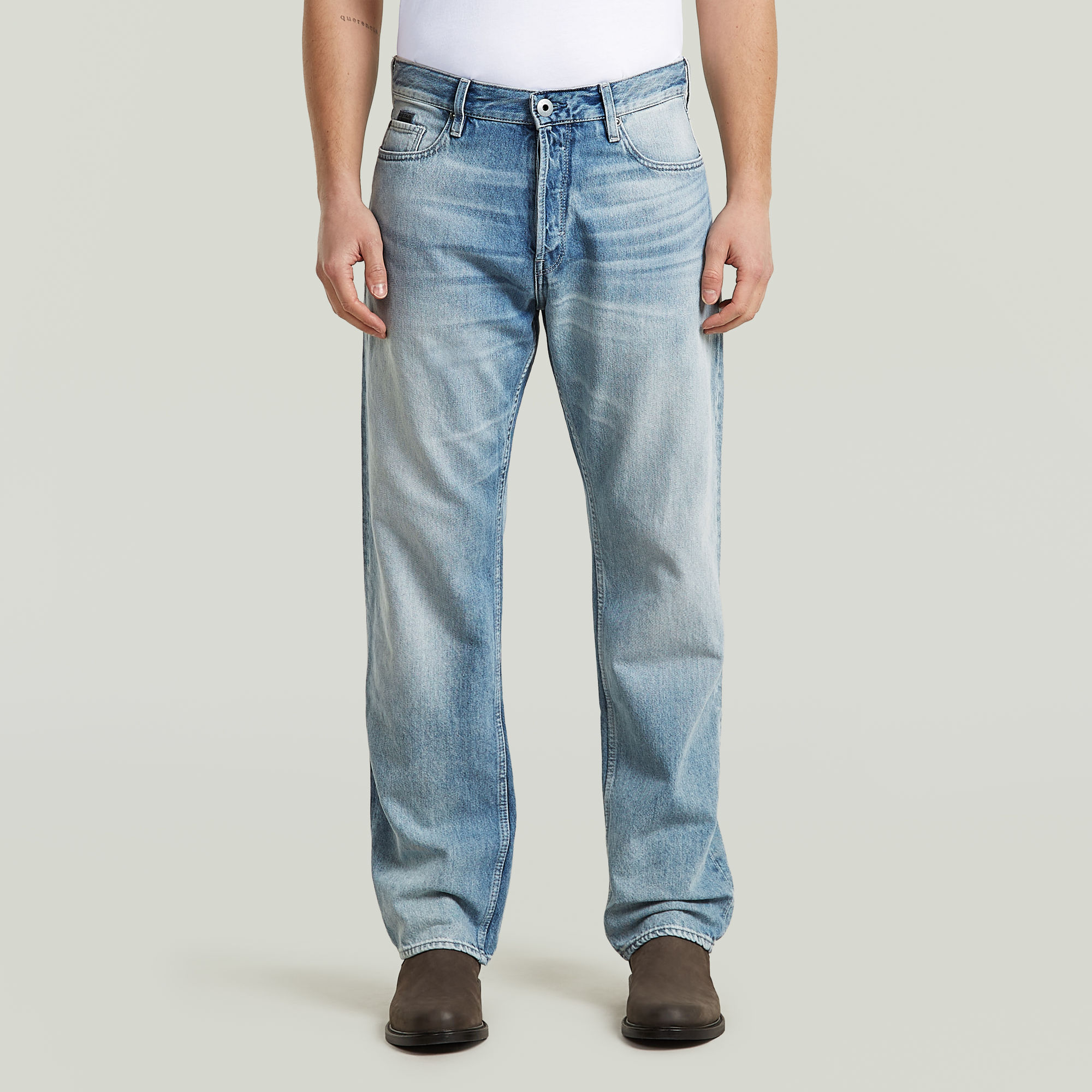 

Dakota Regular Straight Jeans - Hellblau - Herren