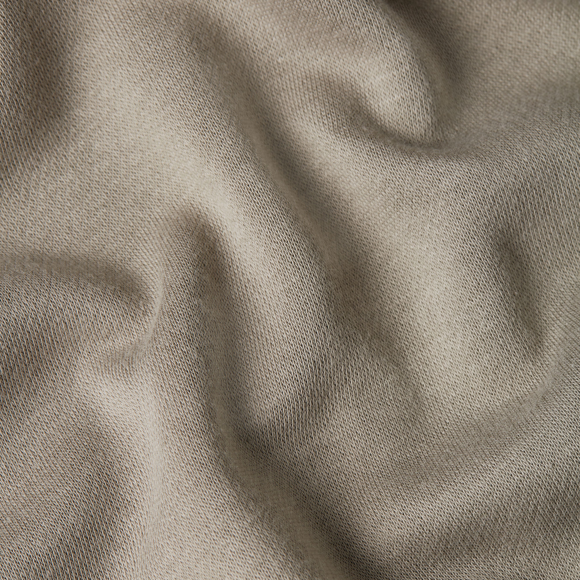 Thumbnail - Round Logo Hoodie Zip Sweater - Beige - Herren