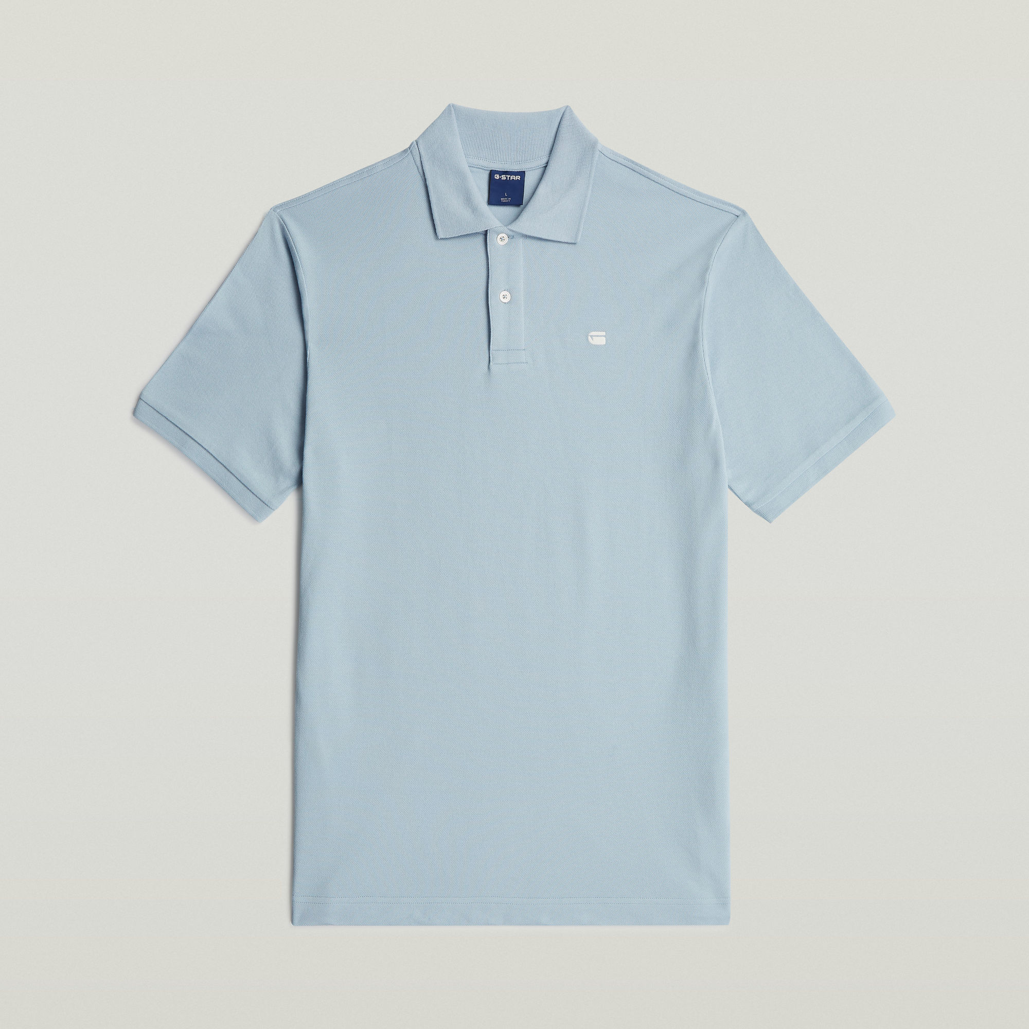 Thumbnail - Oluv Regular Polo - Hellblau - Herren