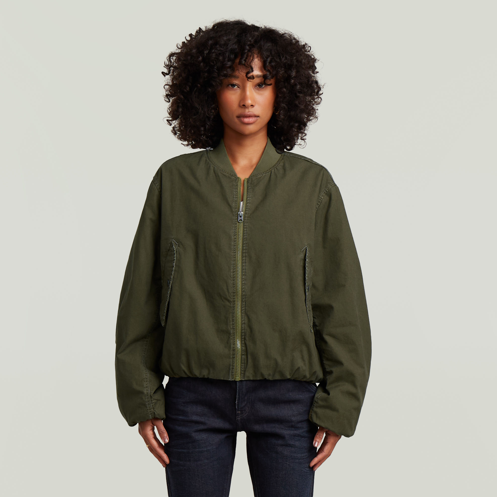G-Star RAW Padded Bomberjack - Groen - Dames