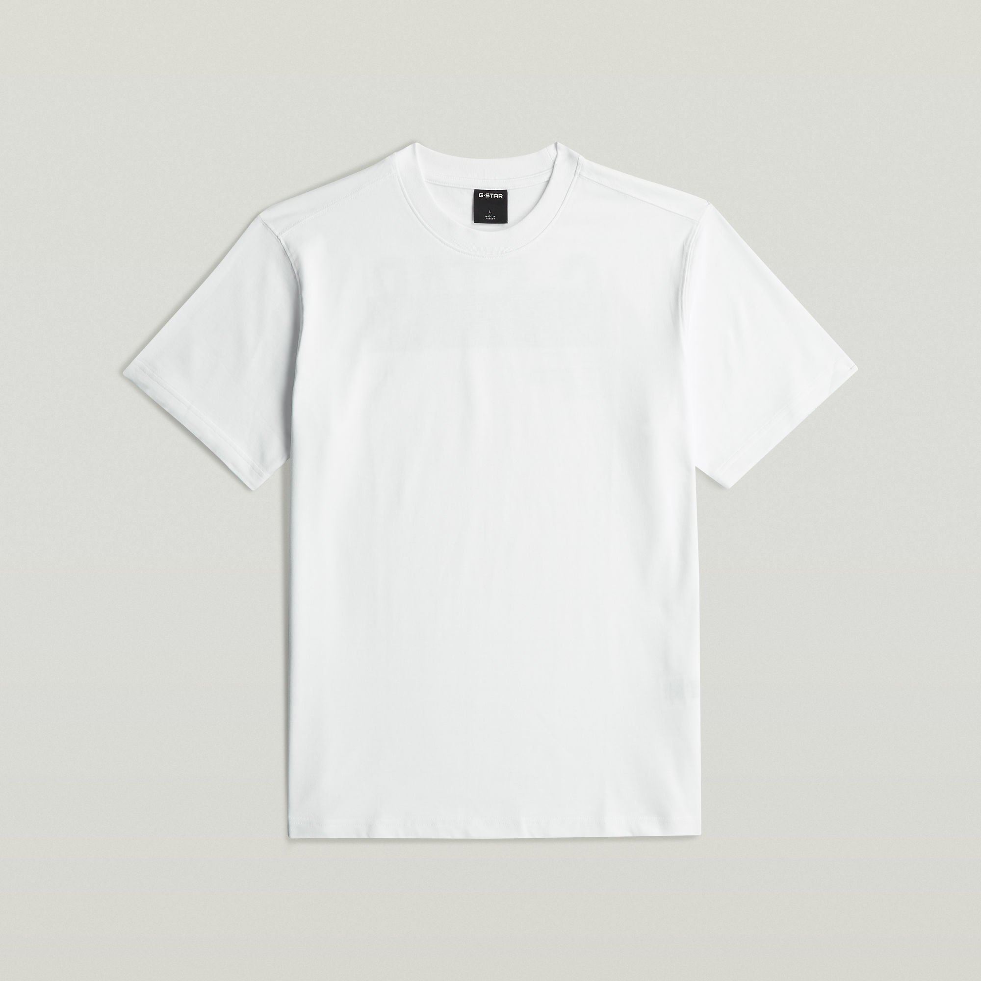 Thumbnail - Regular Tee Graphic 018 - Weiß - Herren