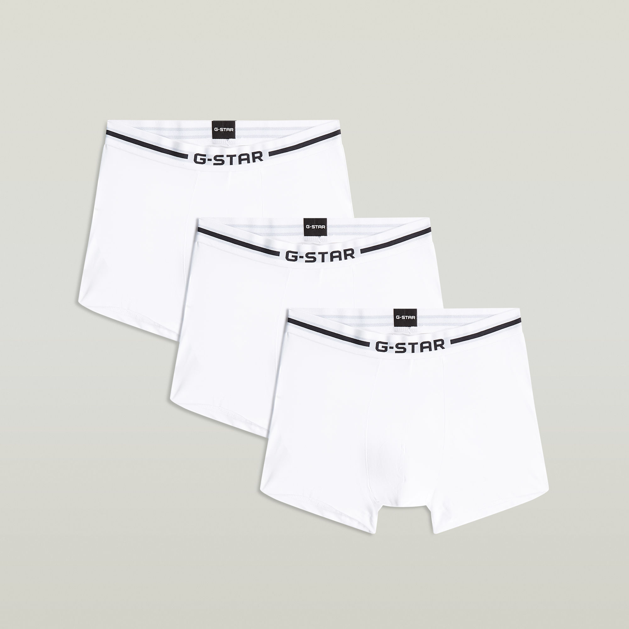 Thumbnail - Boxer Brief 3er-Pack - Weiß - Herren