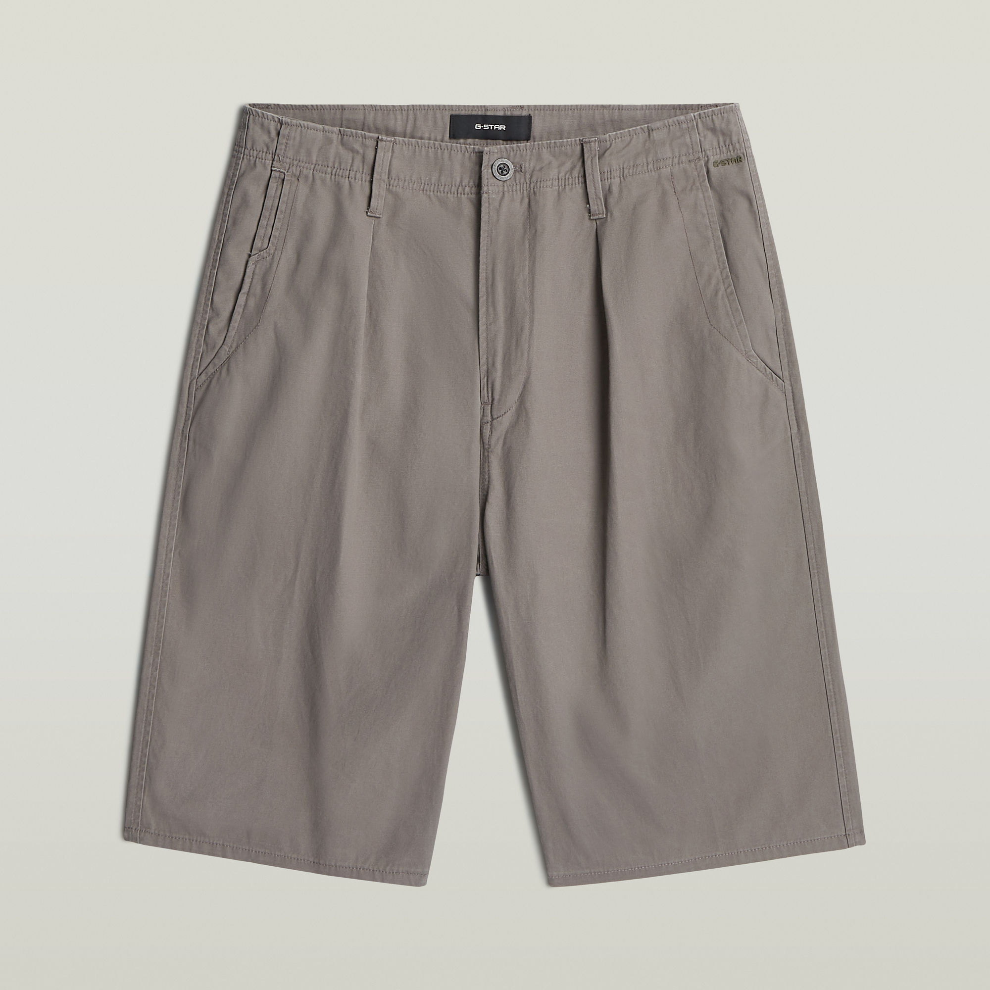 Thumbnail - Pleated Chino Shorts - Mehrfarbig - Herren