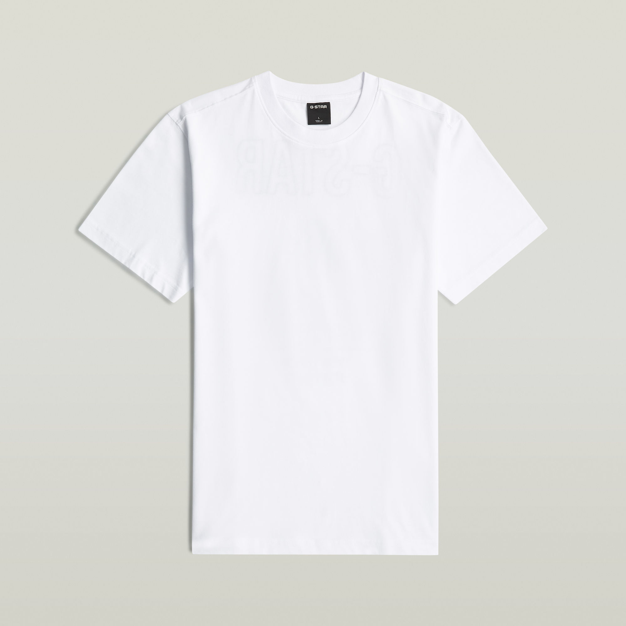 Thumbnail - Regular Tee Graphic 011 - Weiß - Herren