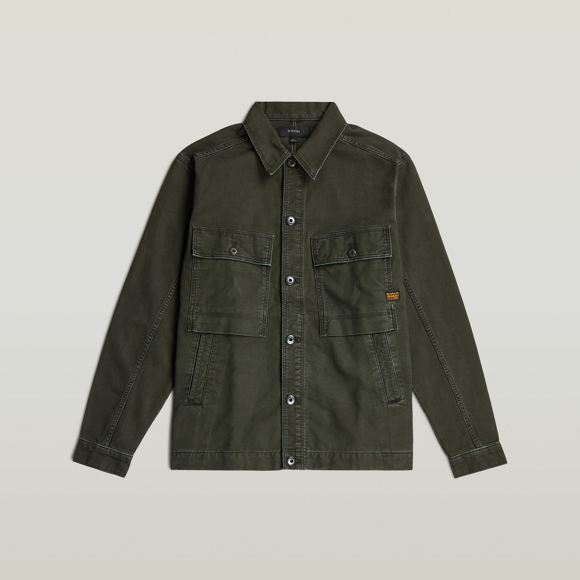 Thumbnail - Mosa Overshirt - Grau - Herren