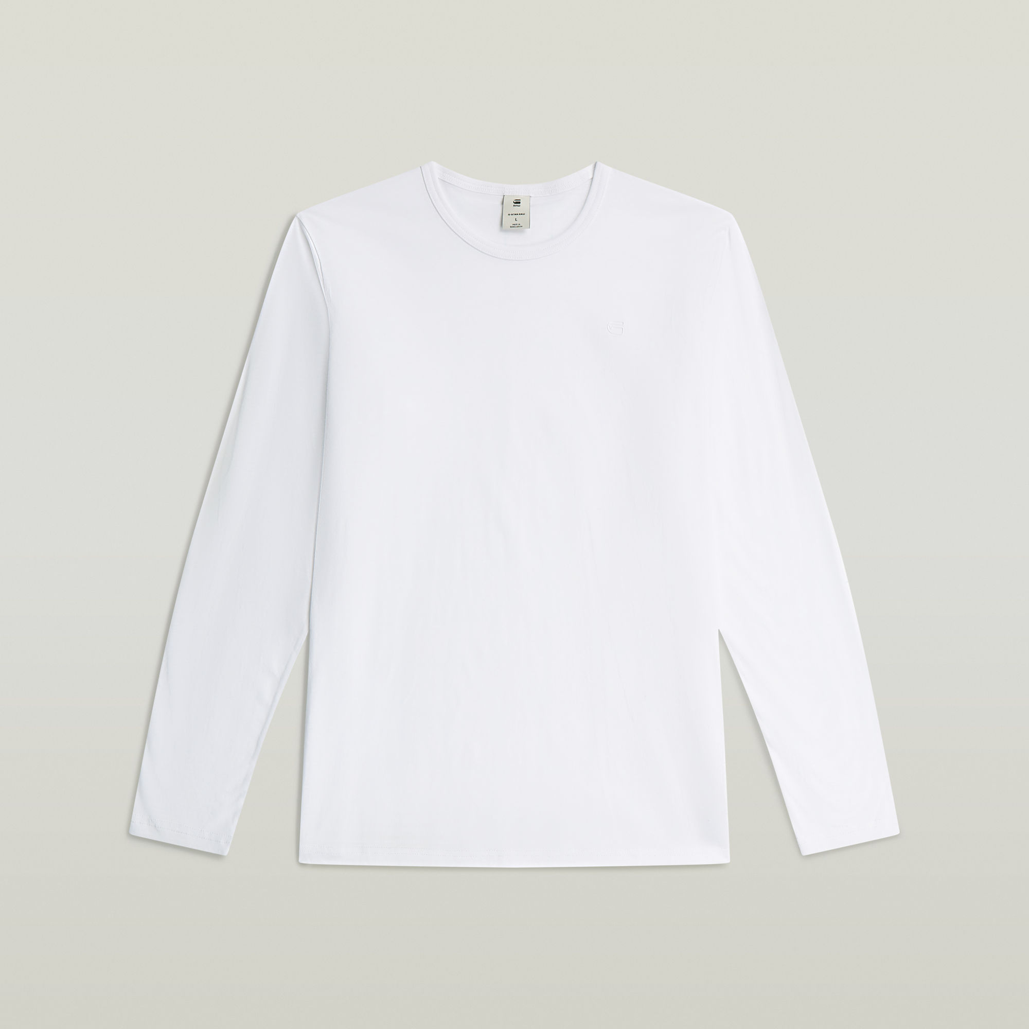 Thumbnail - Chest Logo T-Shirt - Weiß - Herren