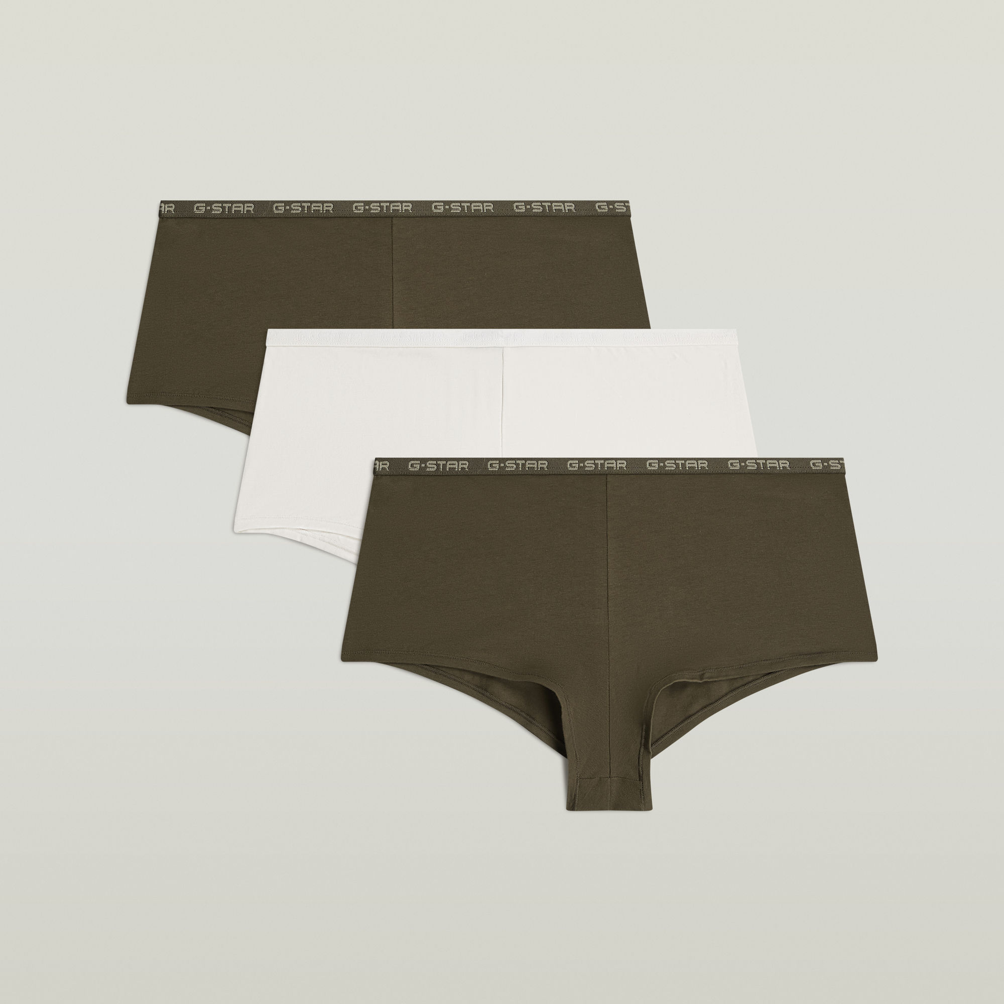 Shorts 3er-Pack - Mehrfarbig - Damen