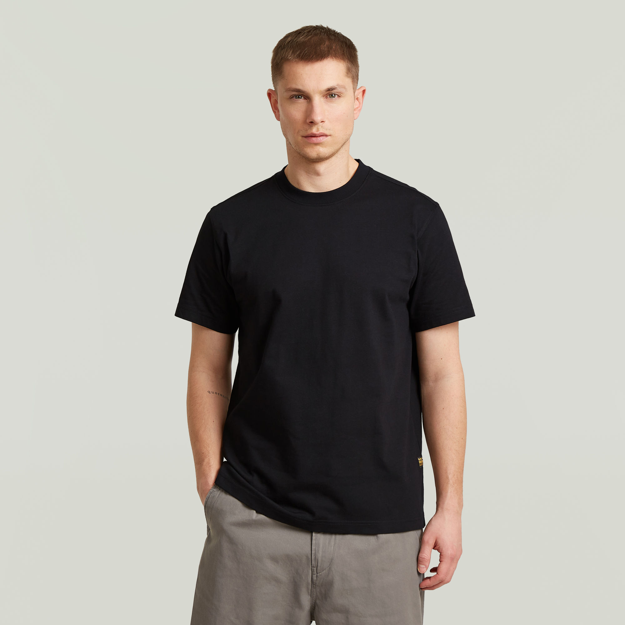 G-Star RAW Regular Tee Graphic 018 - Zwart - Heren