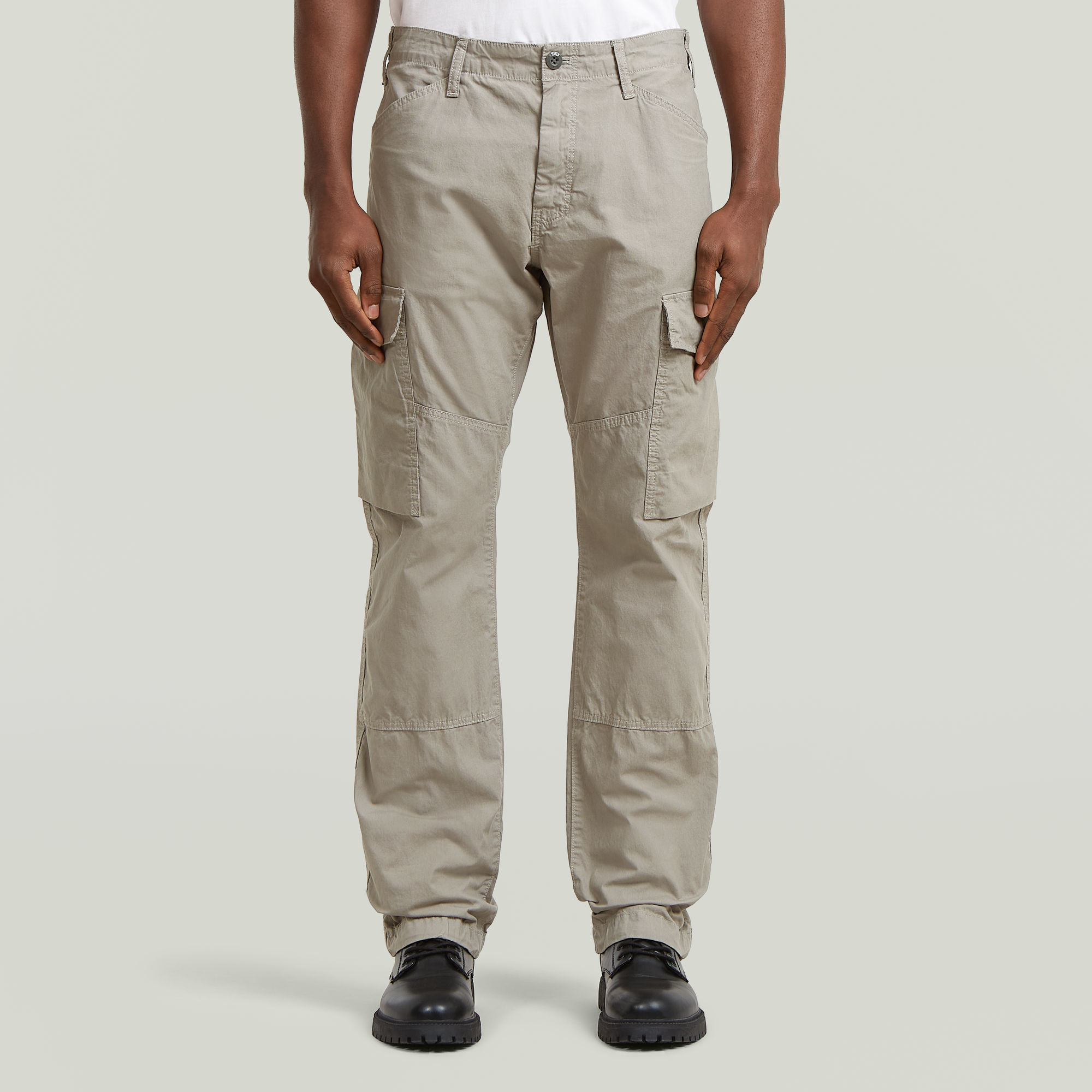 Clean Regular Cargo Pants - Beige - Herren